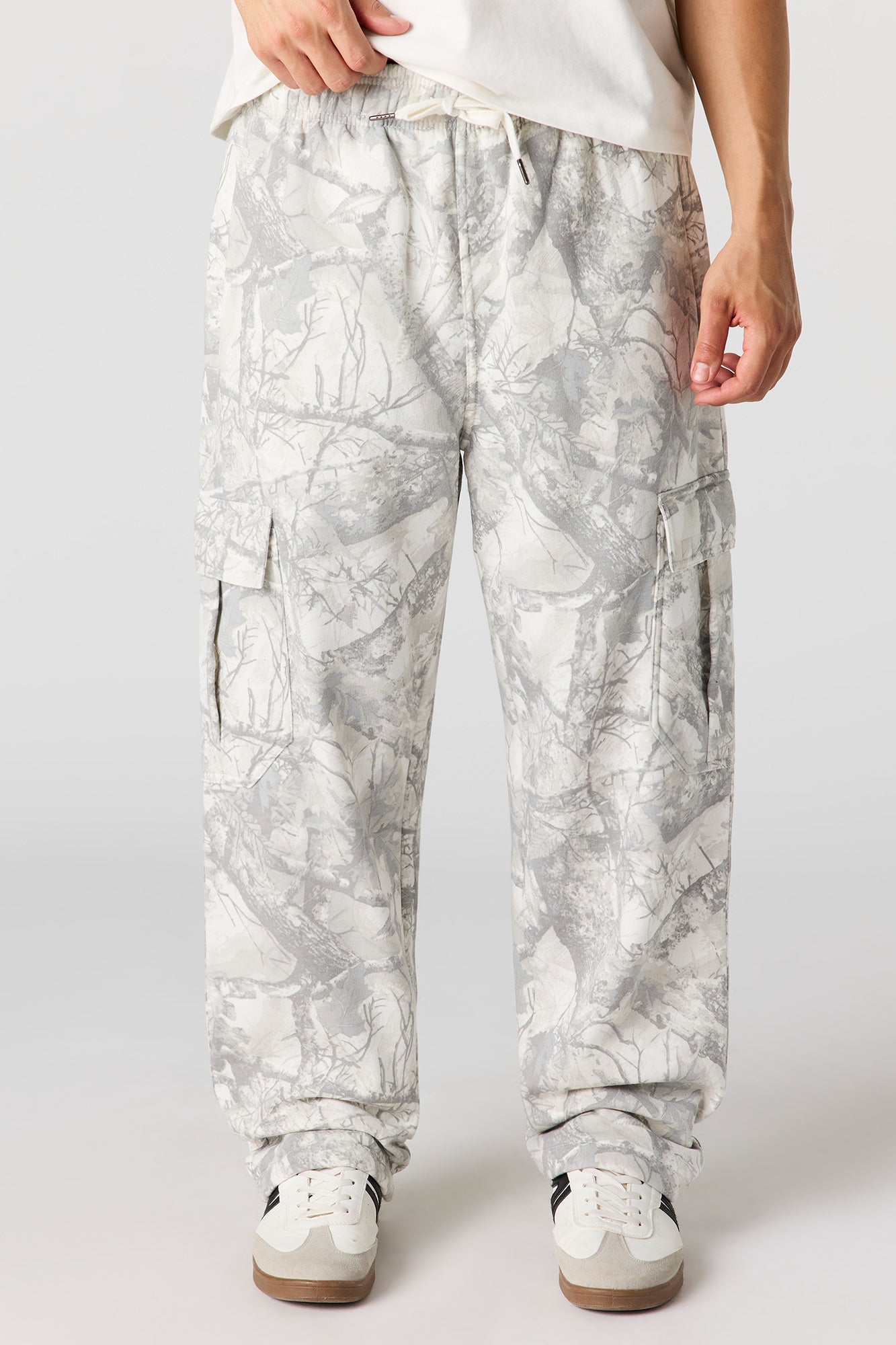 Fleece Baggy Cargo Sweatpant
