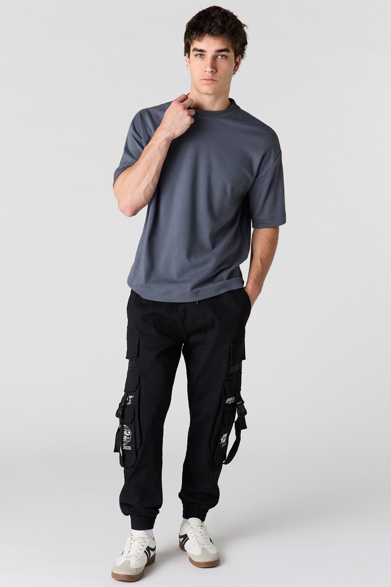 Buckle Pocket Cargo Jogger