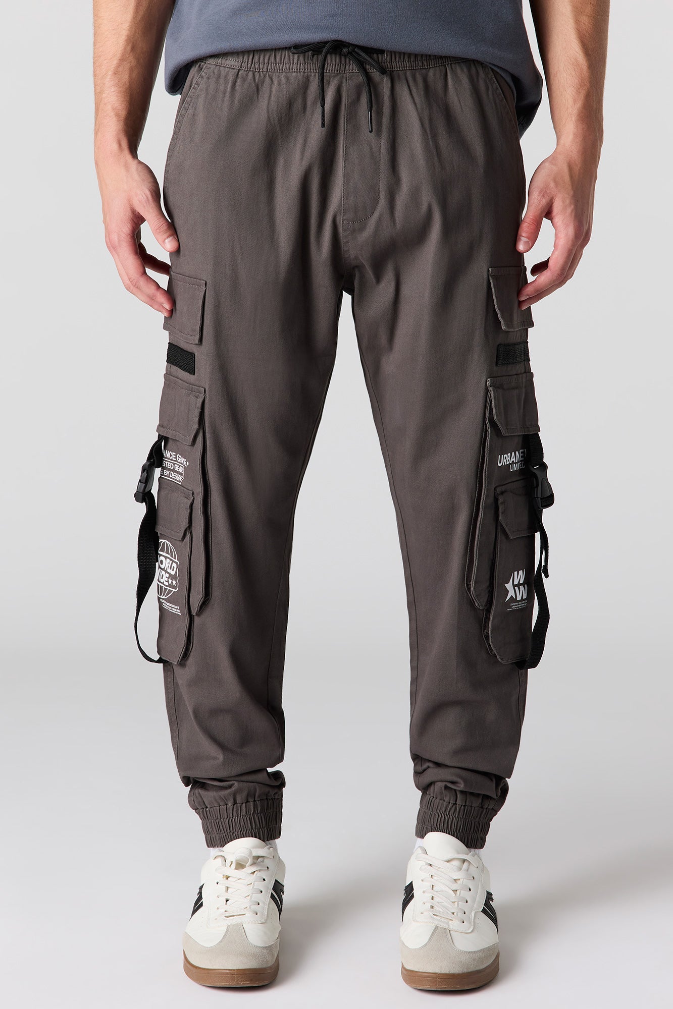 Buckle Pocket Cargo Jogger