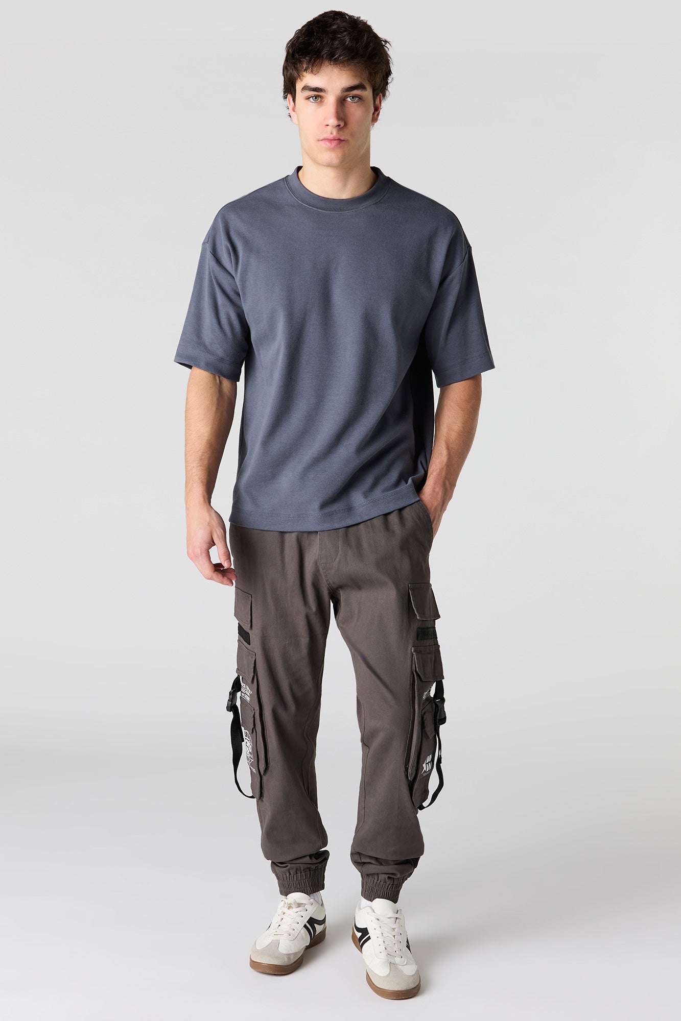 Buckle Pocket Cargo Jogger