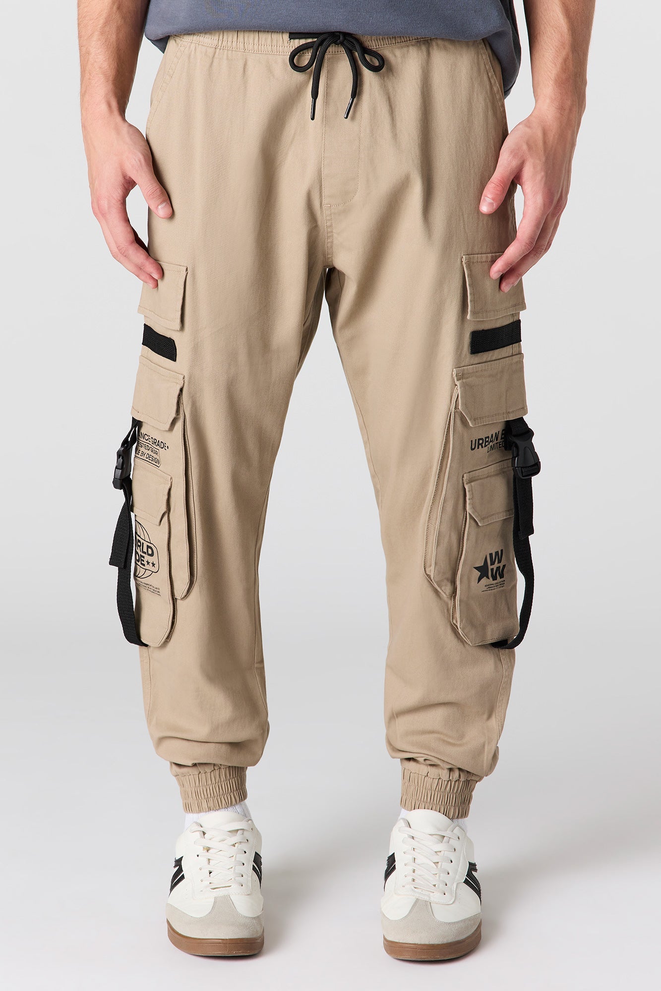 Buckle Pocket Cargo Jogger