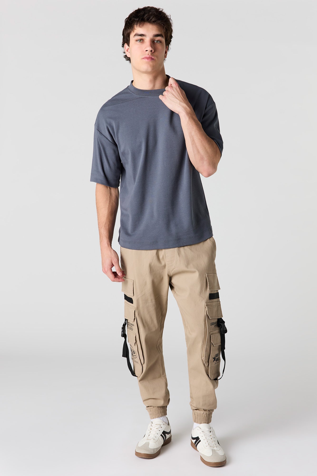 Buckle Pocket Cargo Jogger