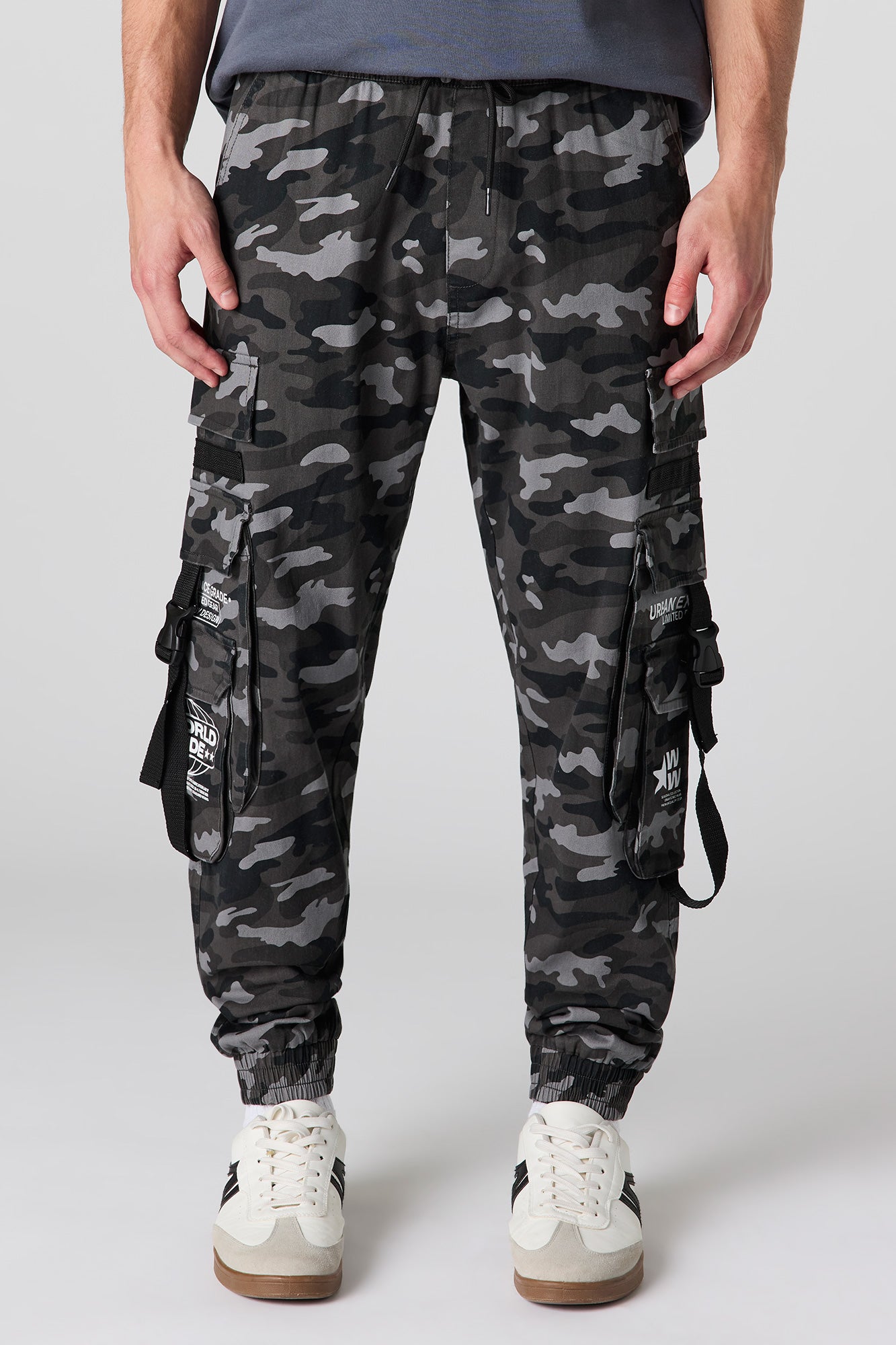 Buckle Pocket Cargo Jogger