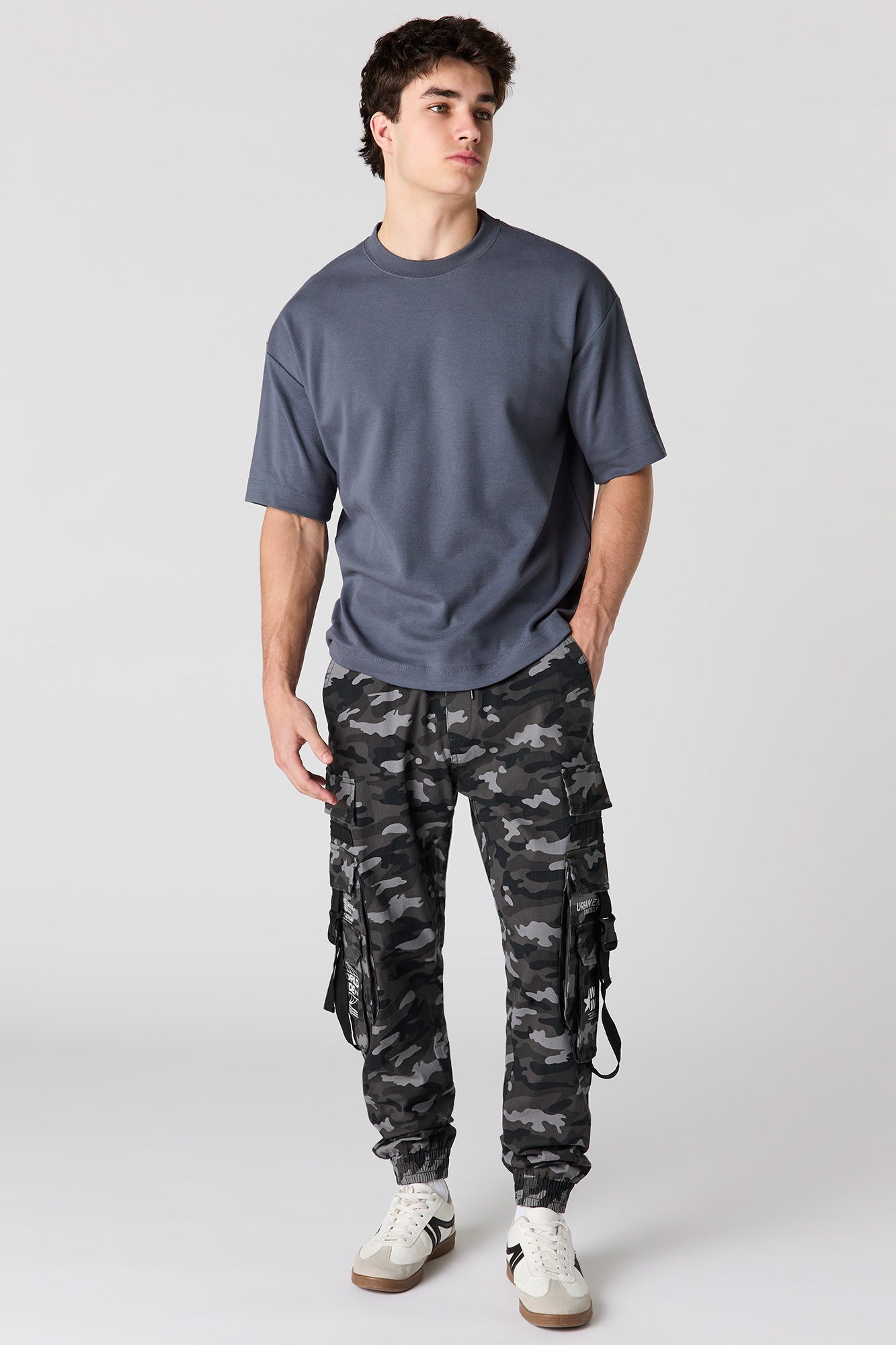 Buckle Pocket Cargo Jogger