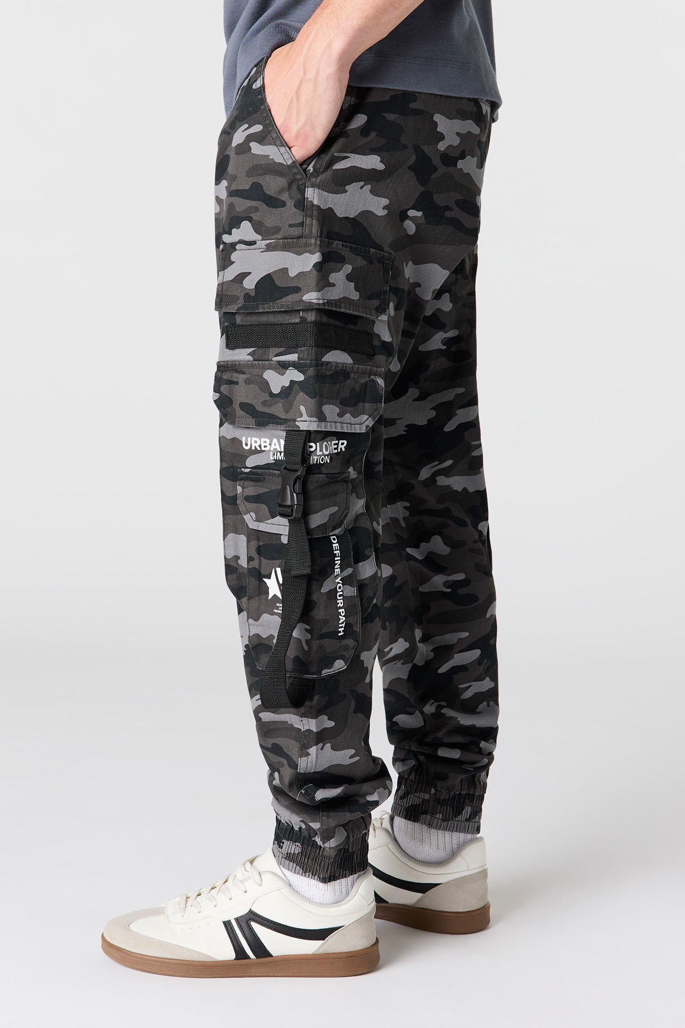 Buckle Pocket Cargo Jogger