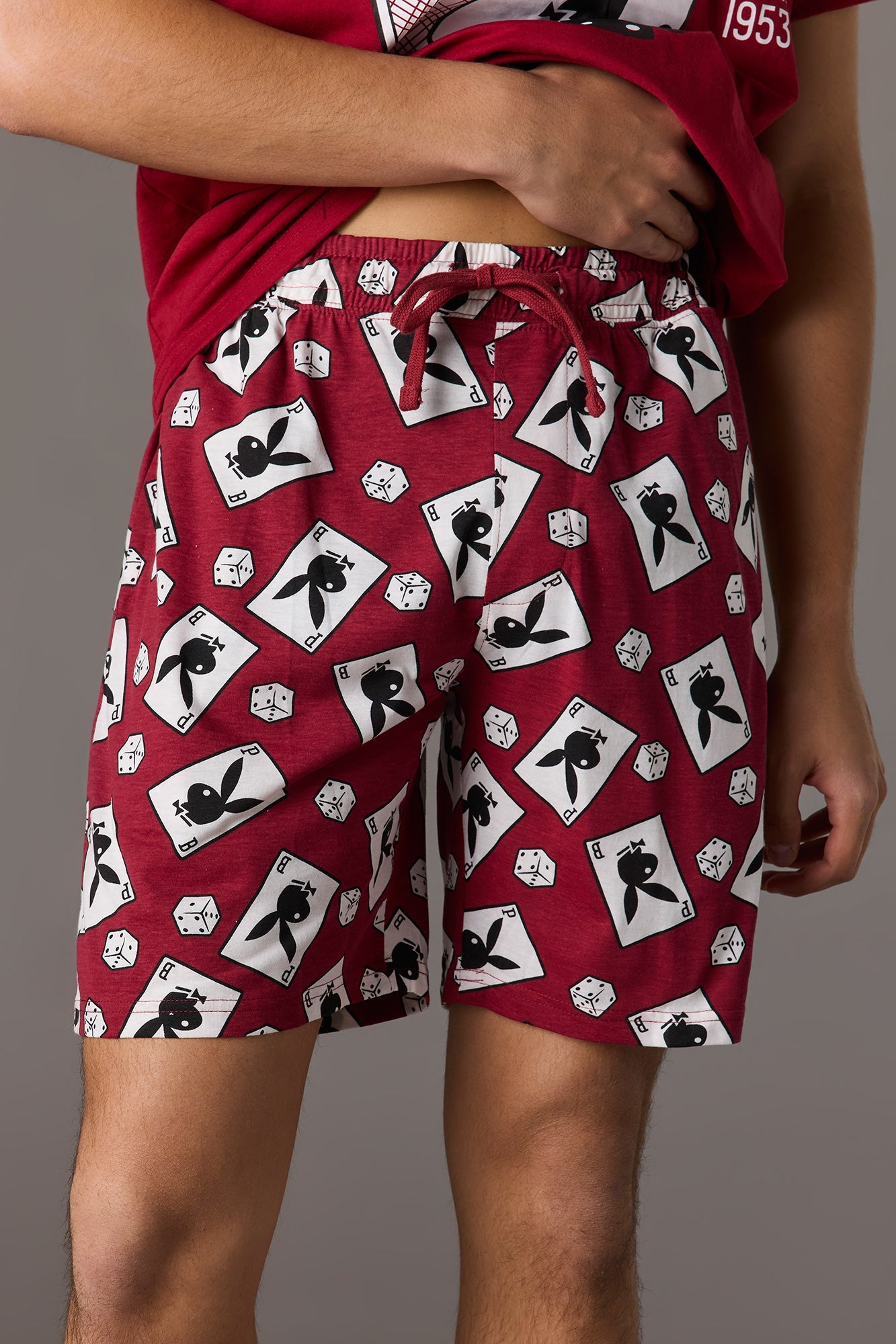 Playboy Graphic Tee & Short Pajama Set