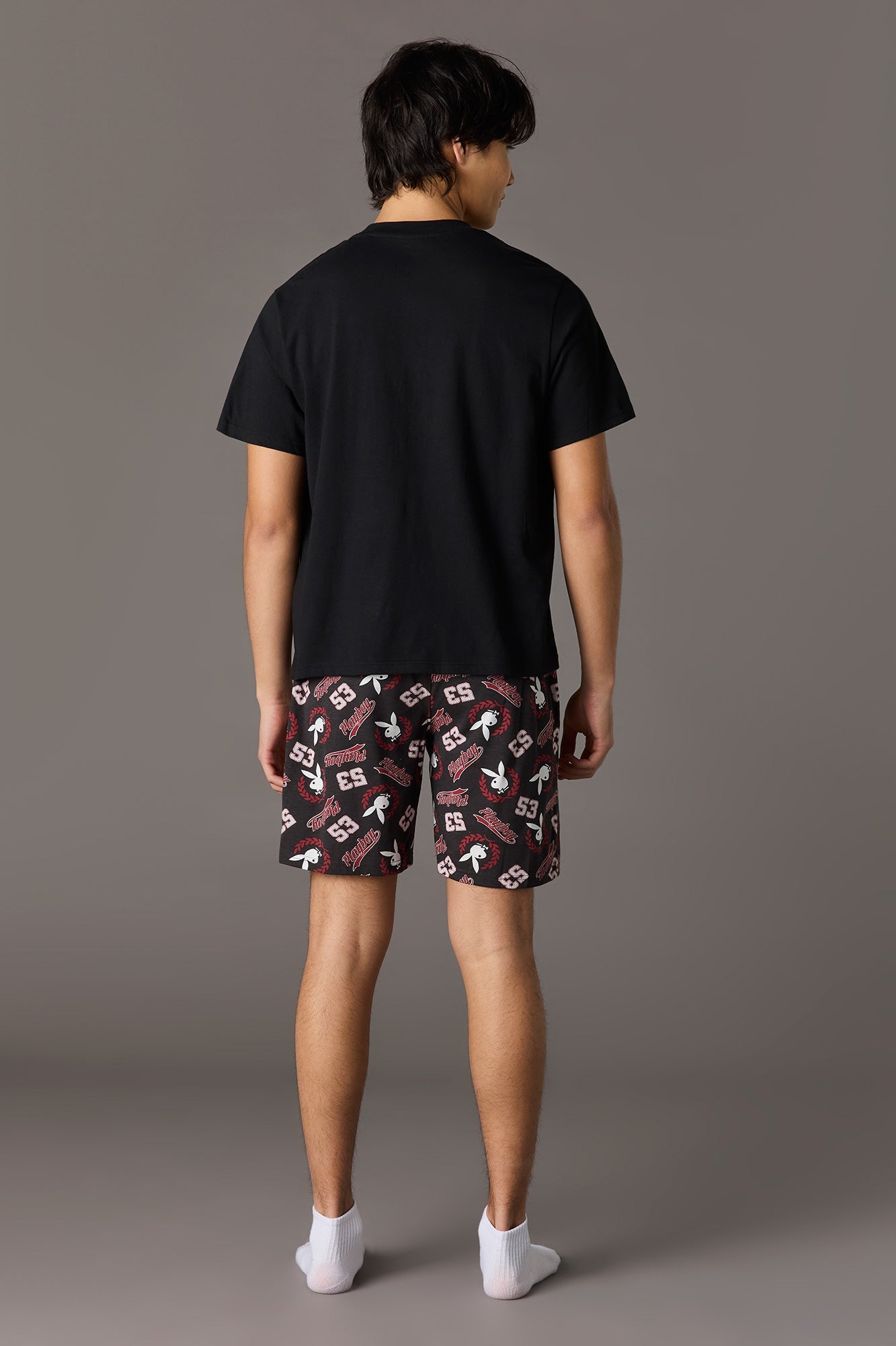 Playboy Graphic Tee & Short Pajama Set