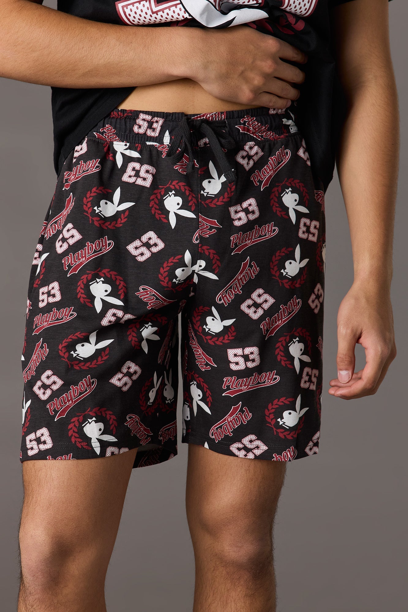 Playboy Graphic Tee & Short Pajama Set
