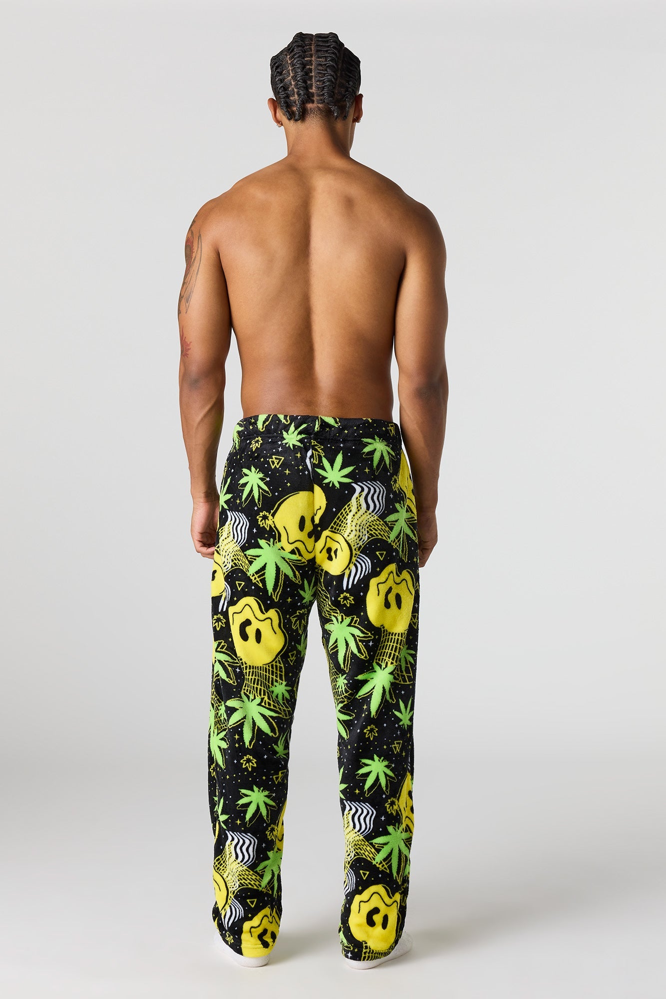 Plush Printed Pajama Pant