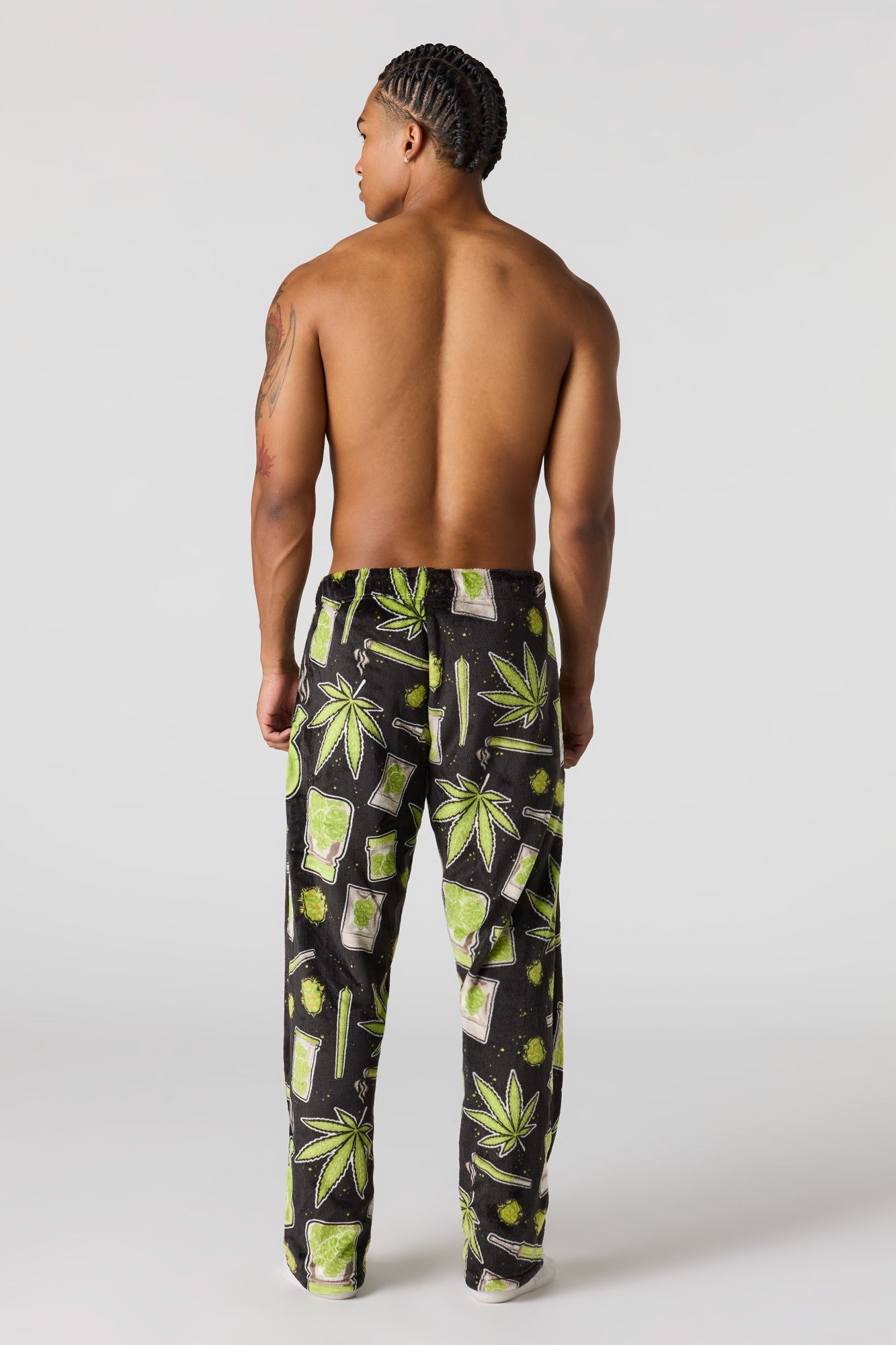 Plush Printed Pajama Pant