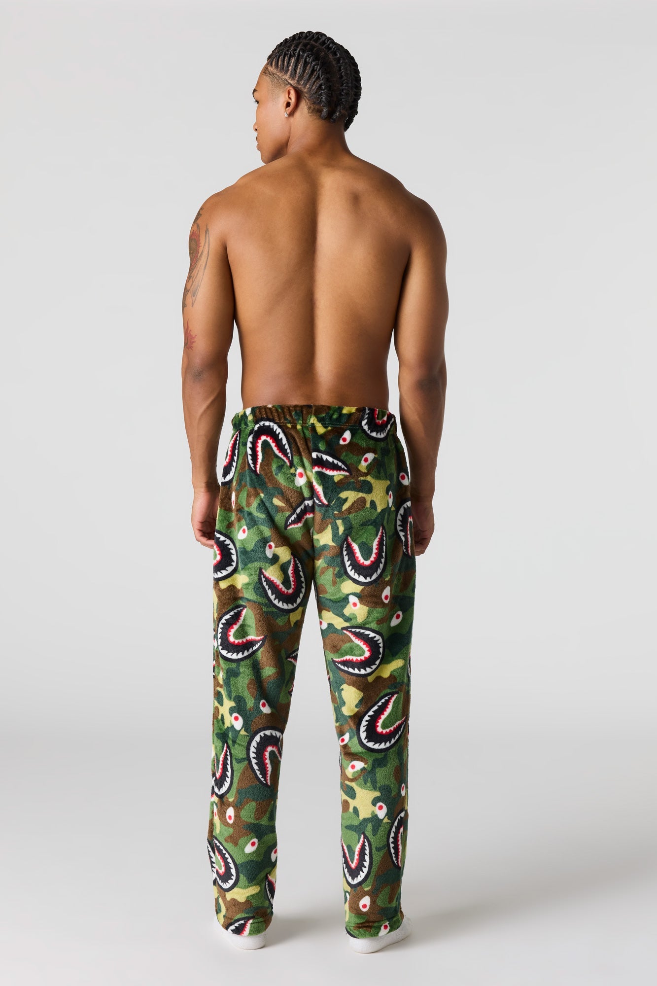 Plush Printed Pajama Pant