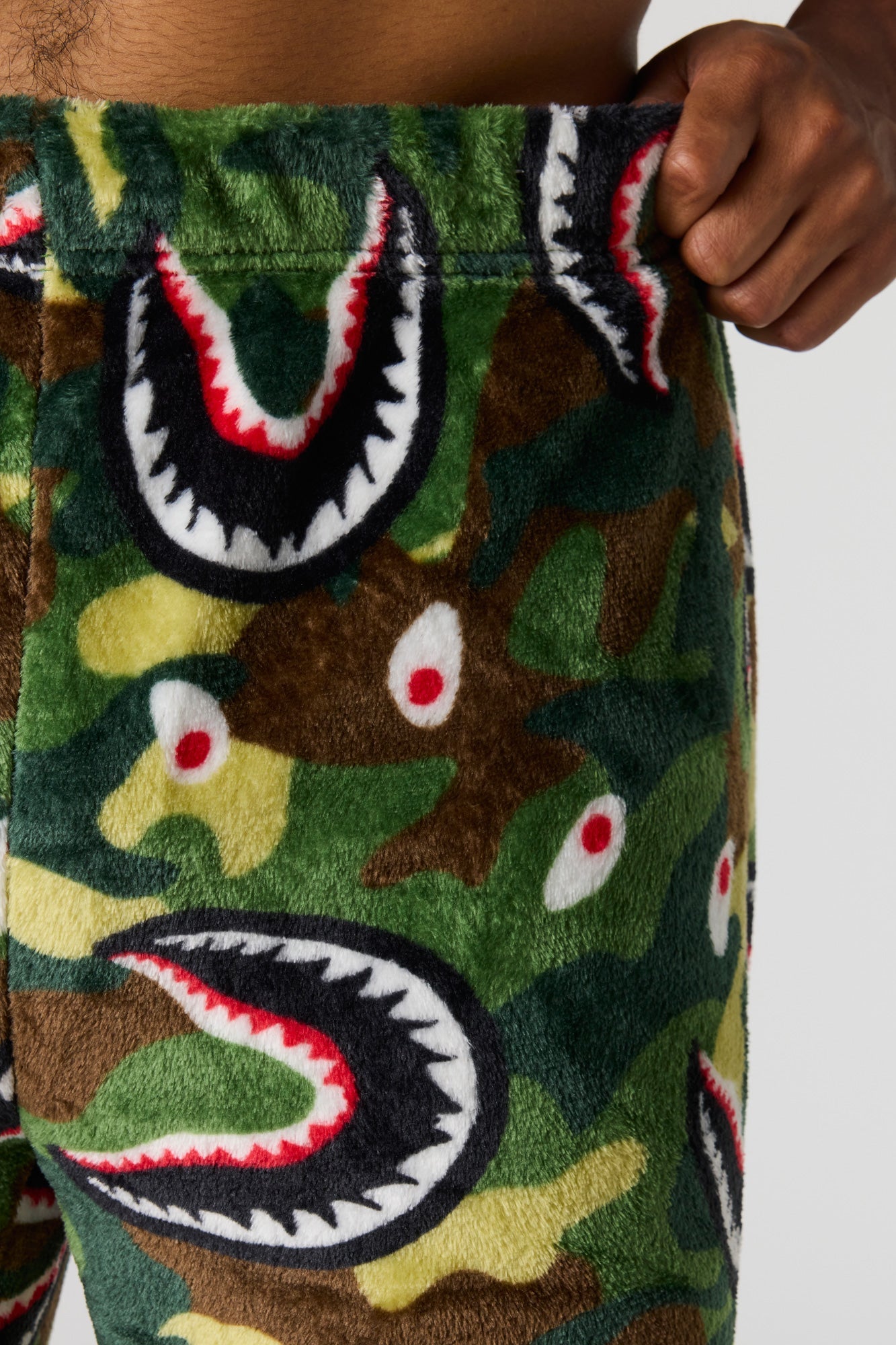 Plush Printed Pajama Pant
