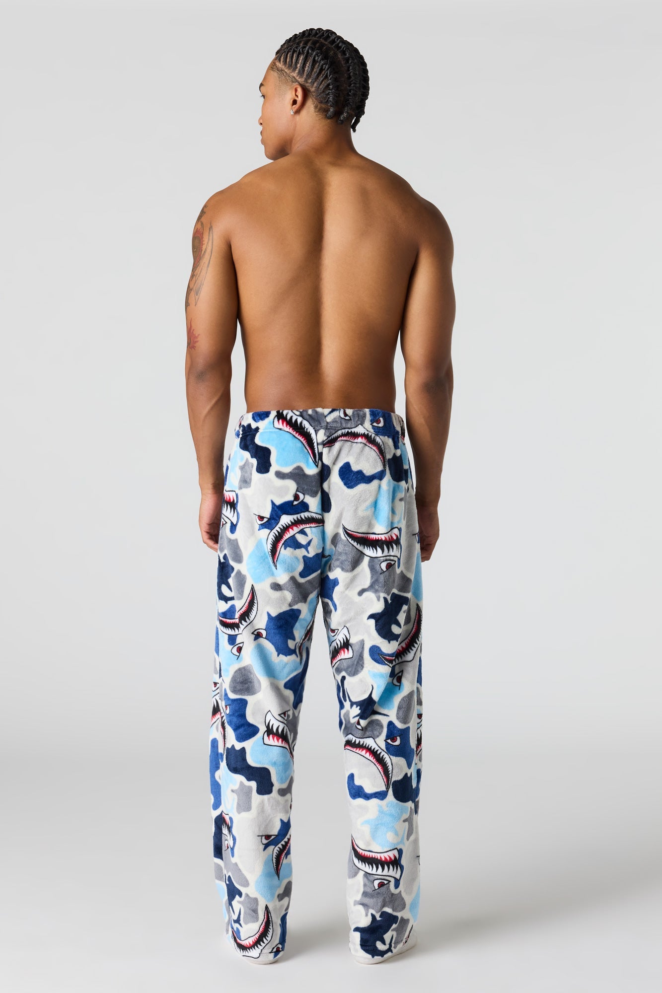 Plush Printed Pajama Pant