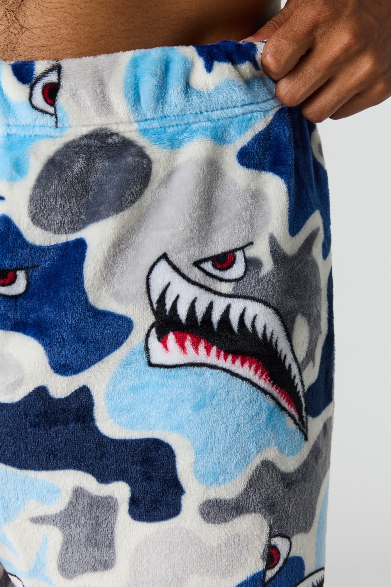 Plush Printed Pajama Pant