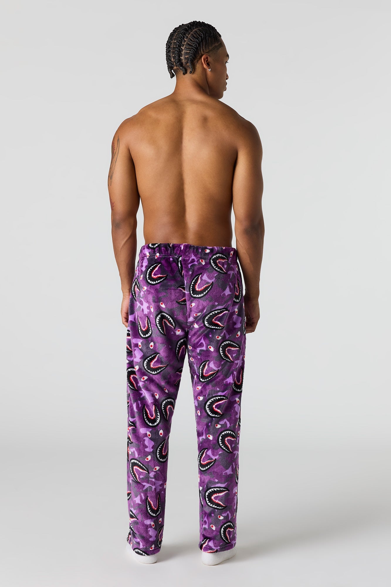 Plush Printed Pajama Pant