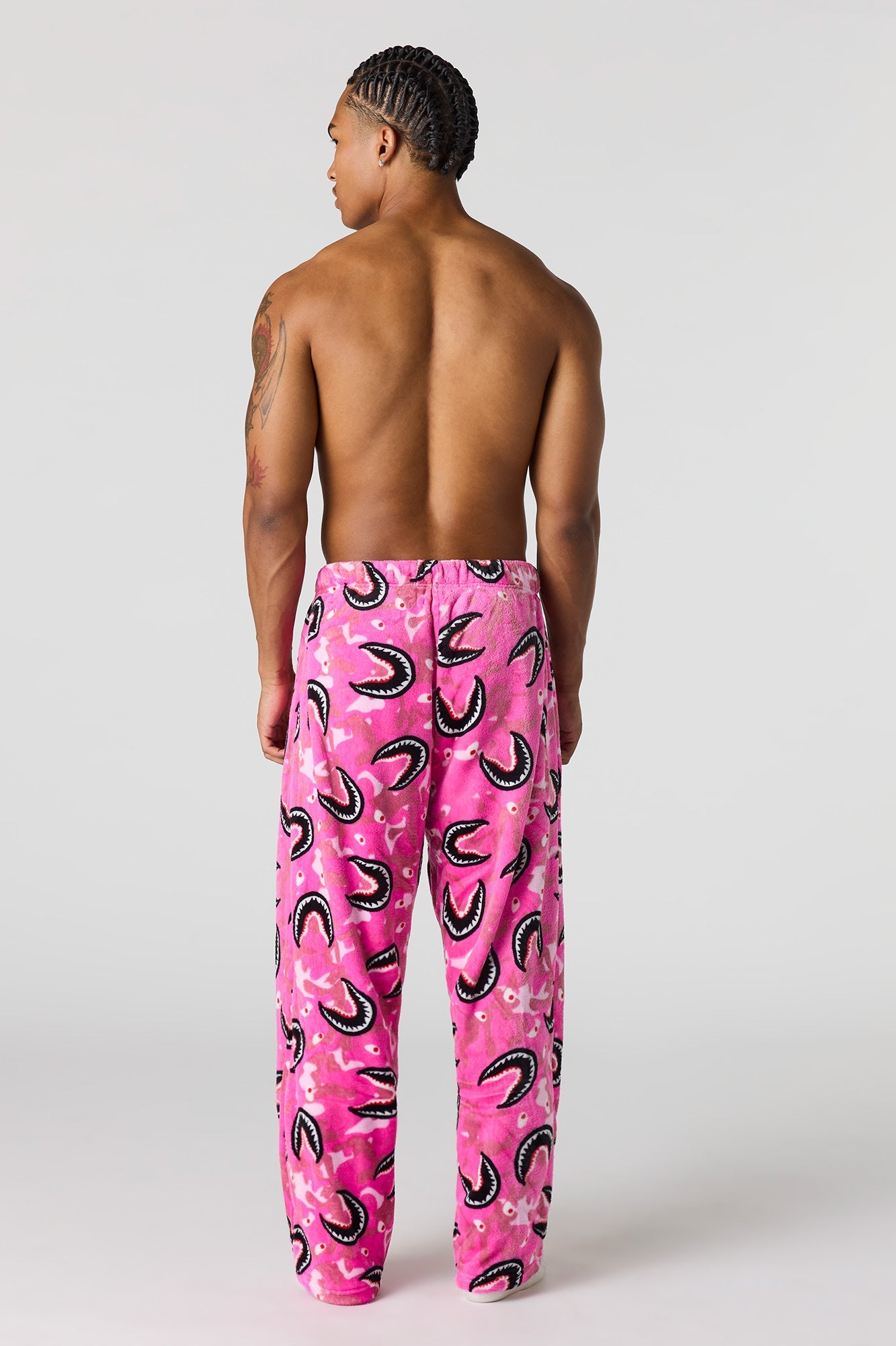 Plush Printed Pajama Pant