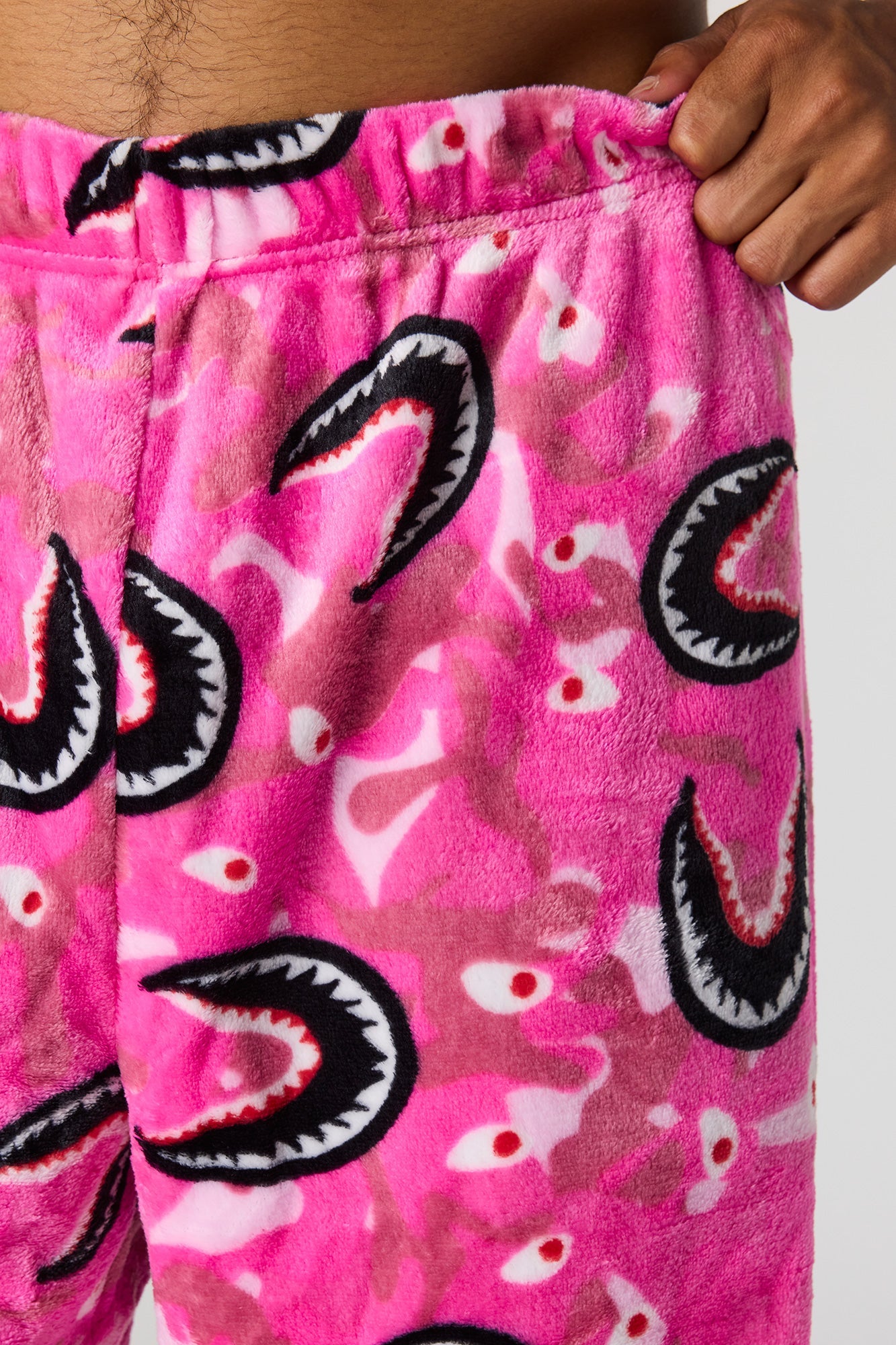 Plush Printed Pajama Pant