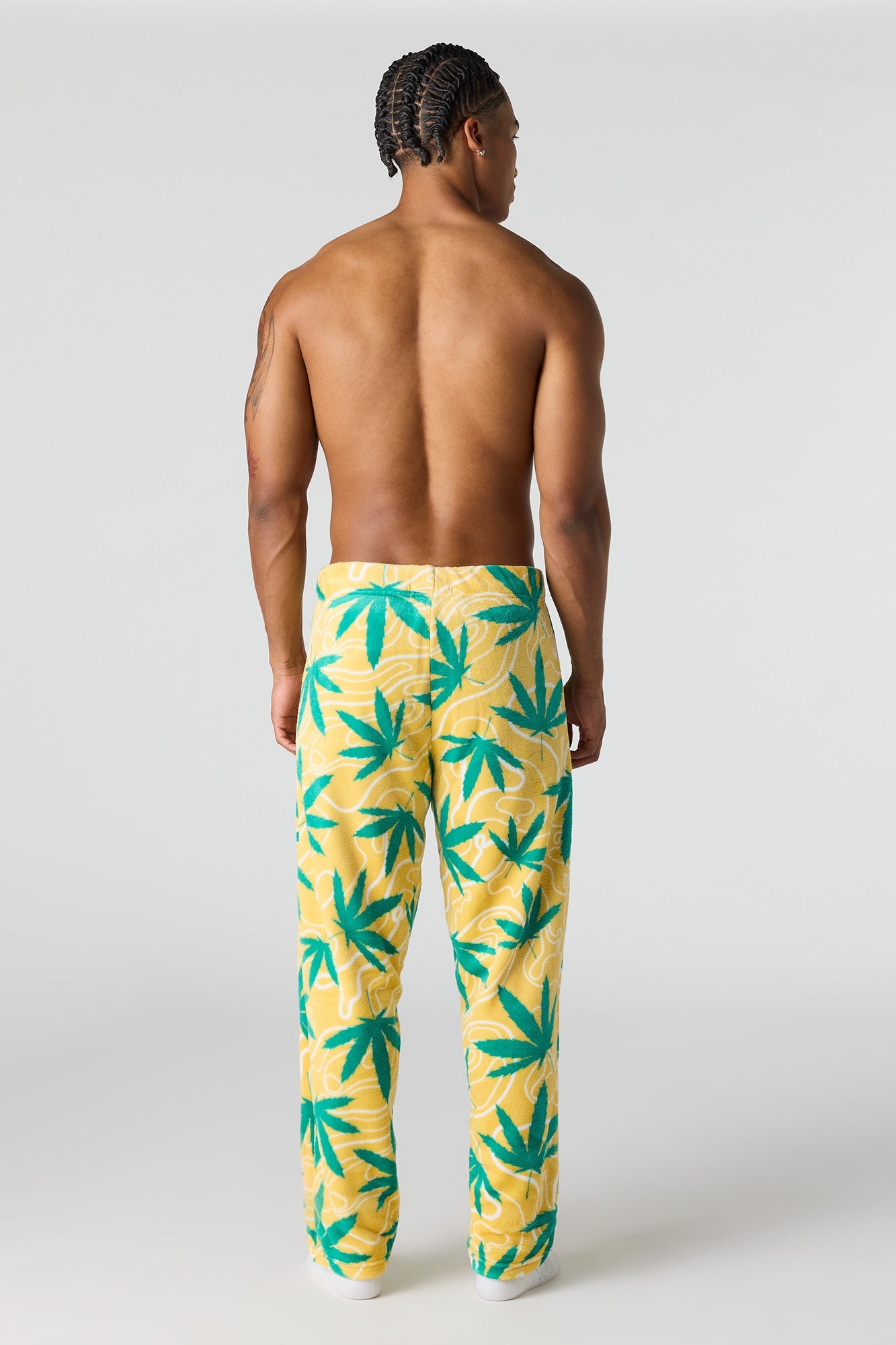 Plush Printed Pajama Pant