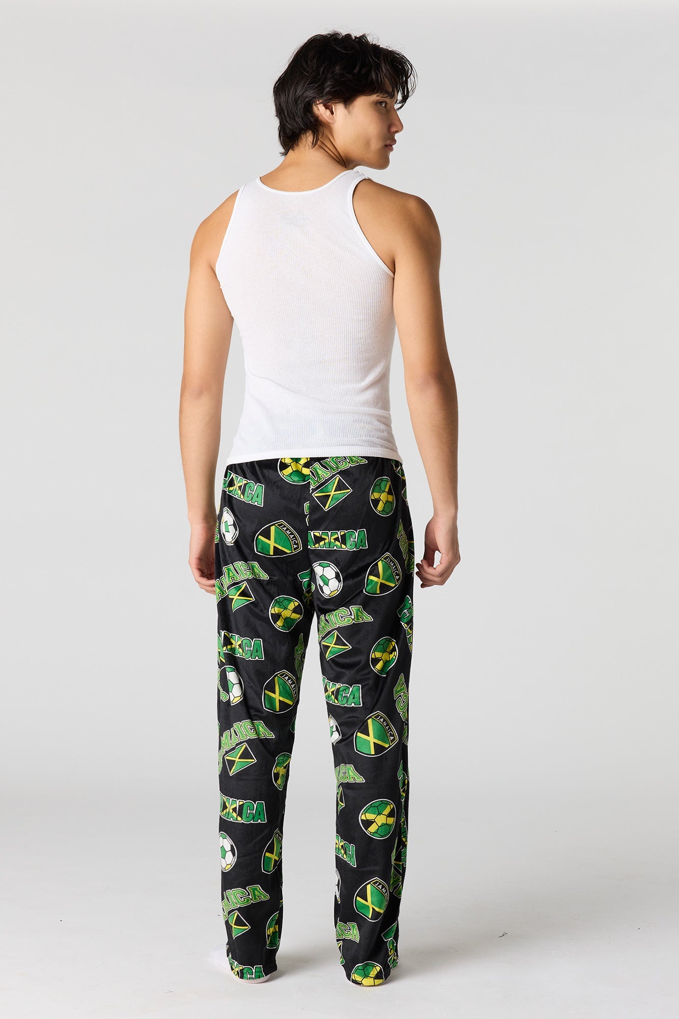 Jamaica Print Plush Pajama Pant