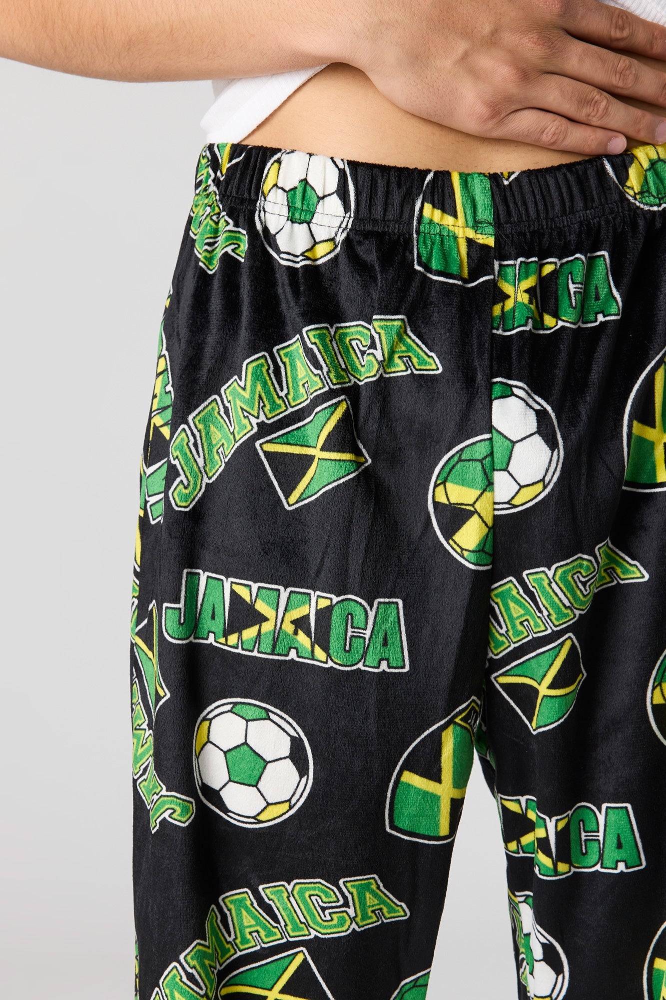 Jamaica Print Plush Pajama Pant