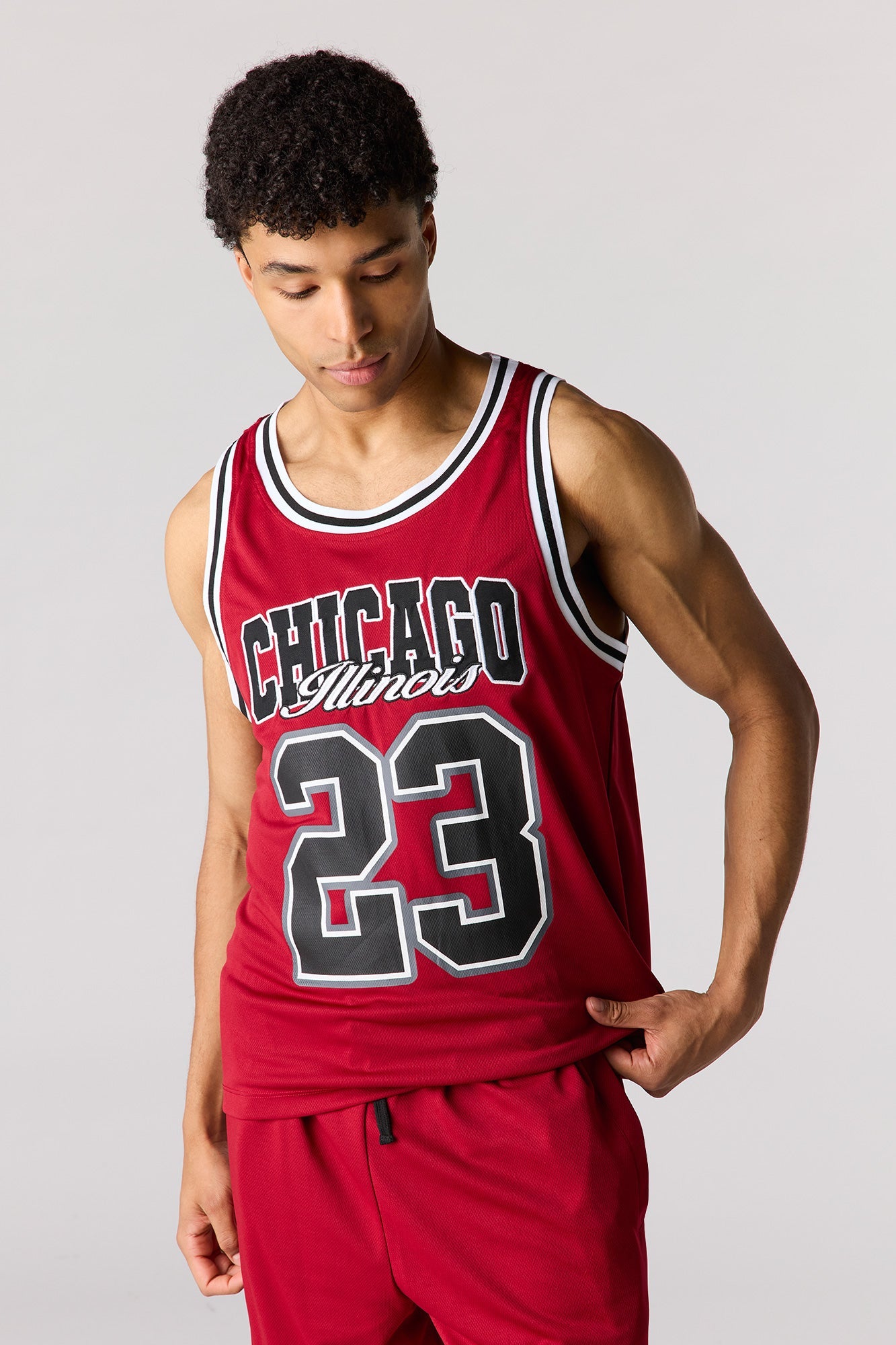 Graphic Mesh Jersey