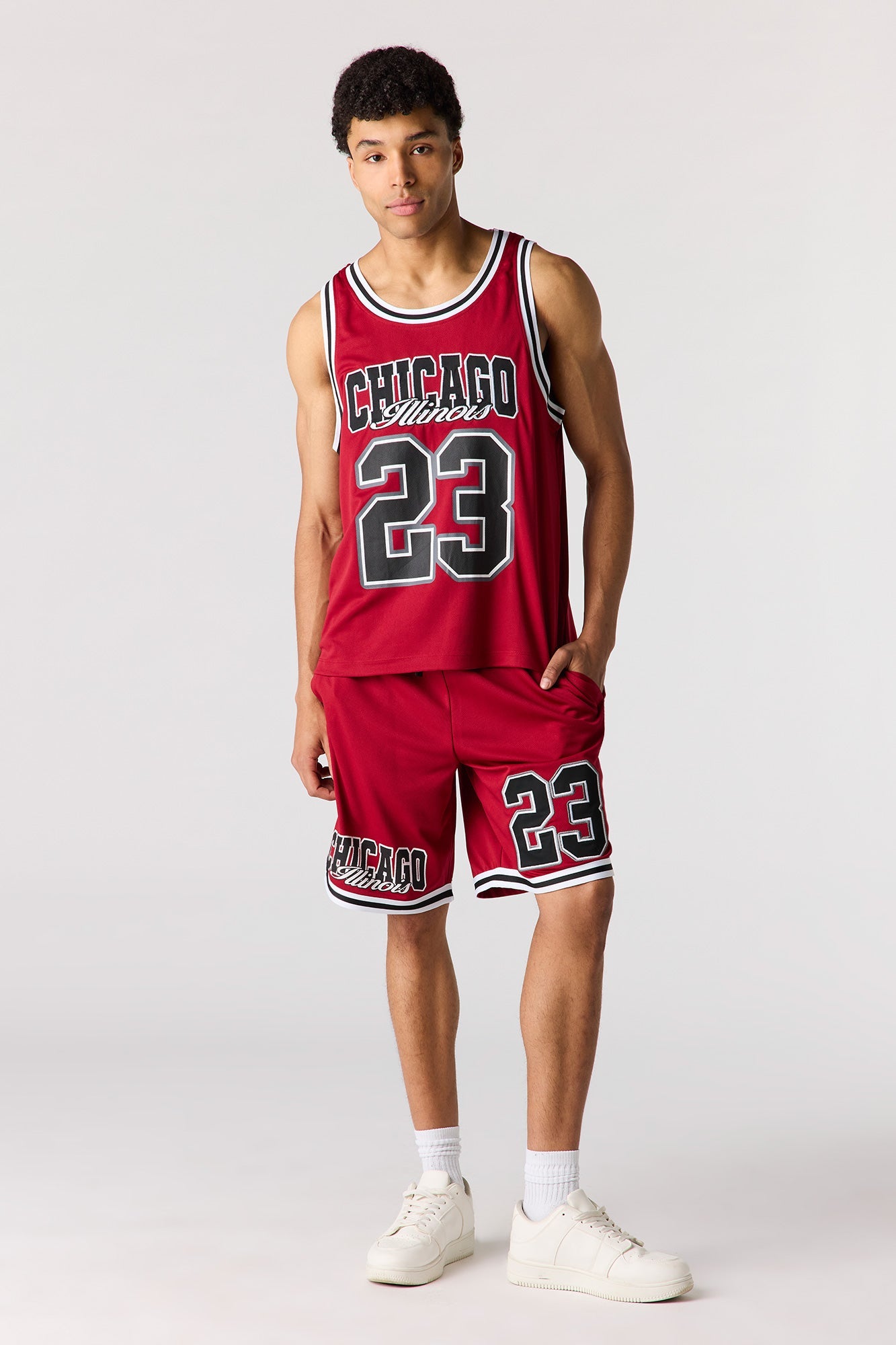 Graphic Mesh Jersey