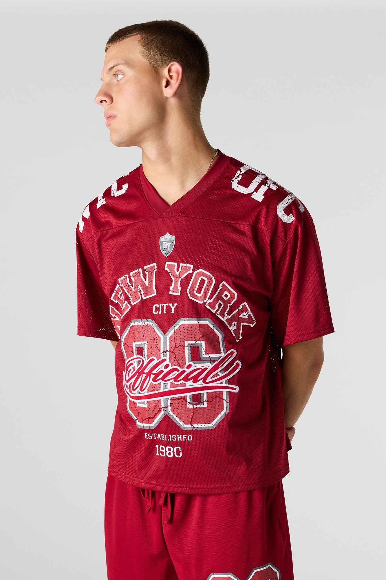 Mesh Graphic Jersey