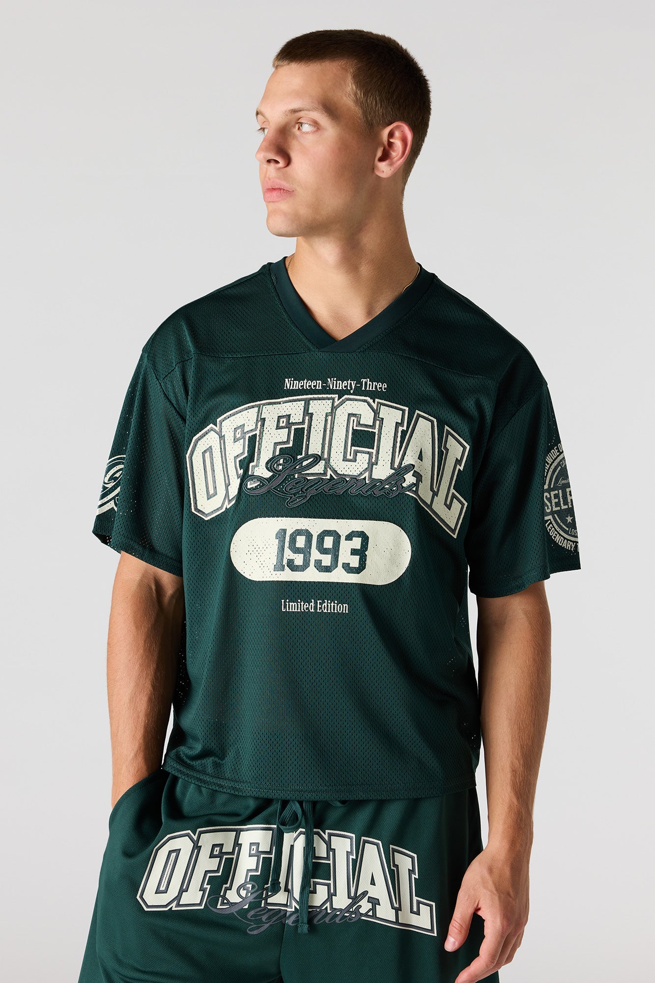 Mesh Graphic Jersey