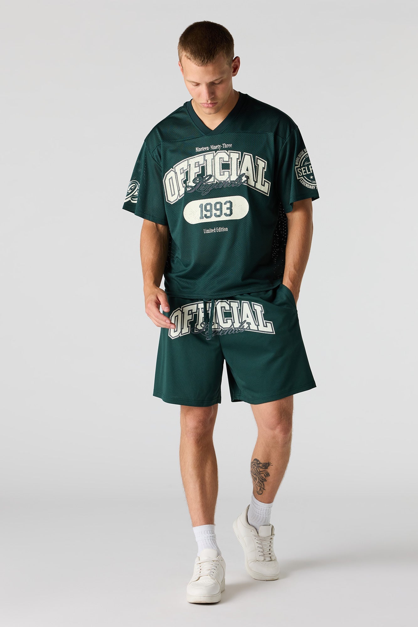 Mesh Graphic Jersey