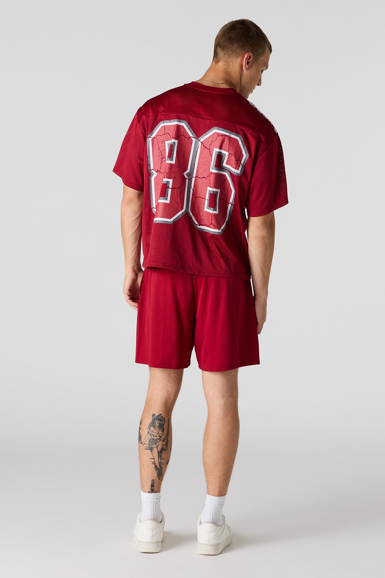 Mesh Graphic Short