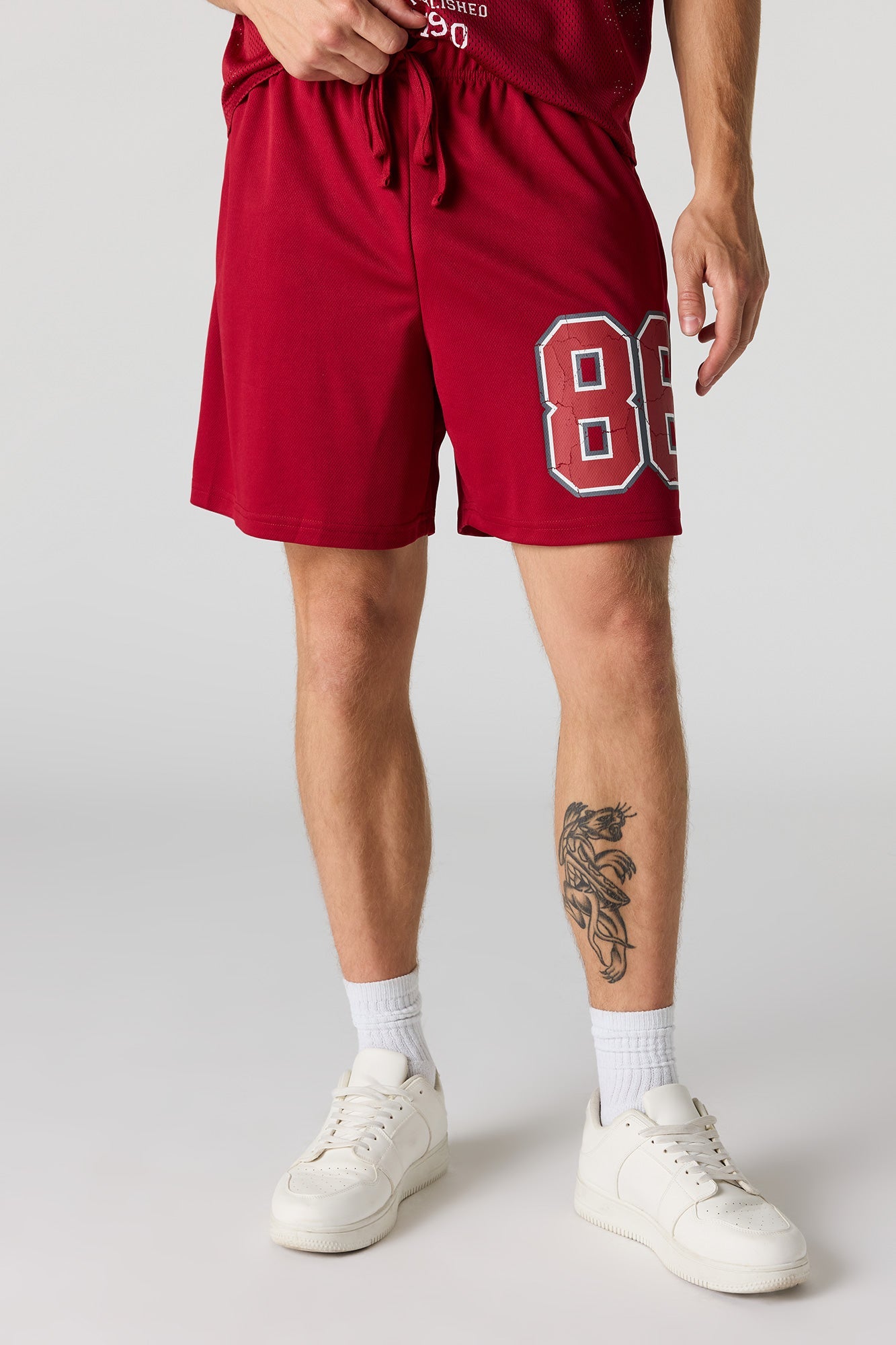 Mesh Graphic Short