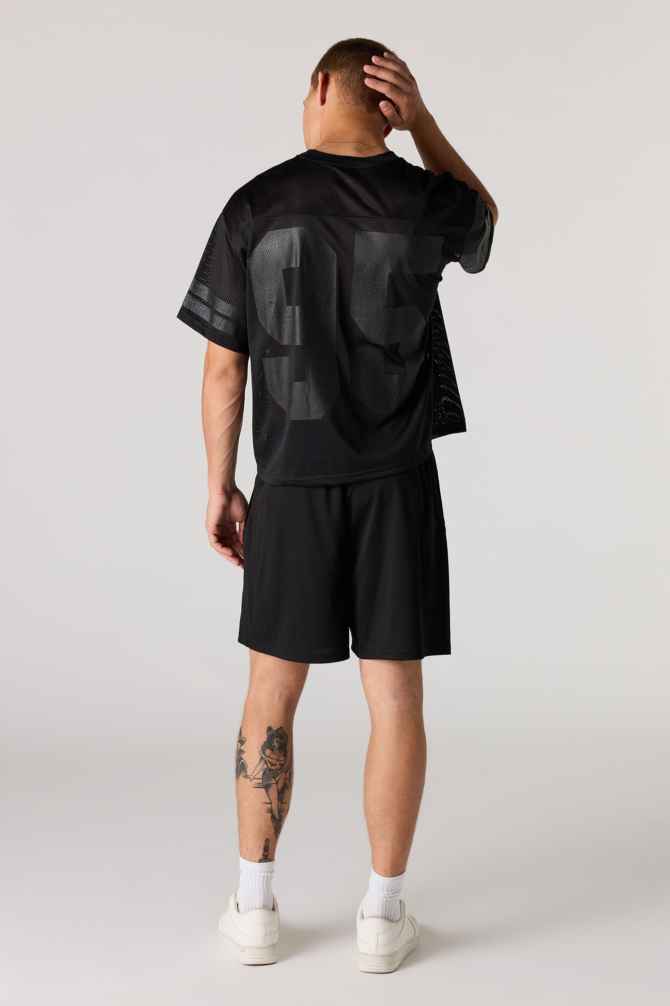 Mesh Graphic Short