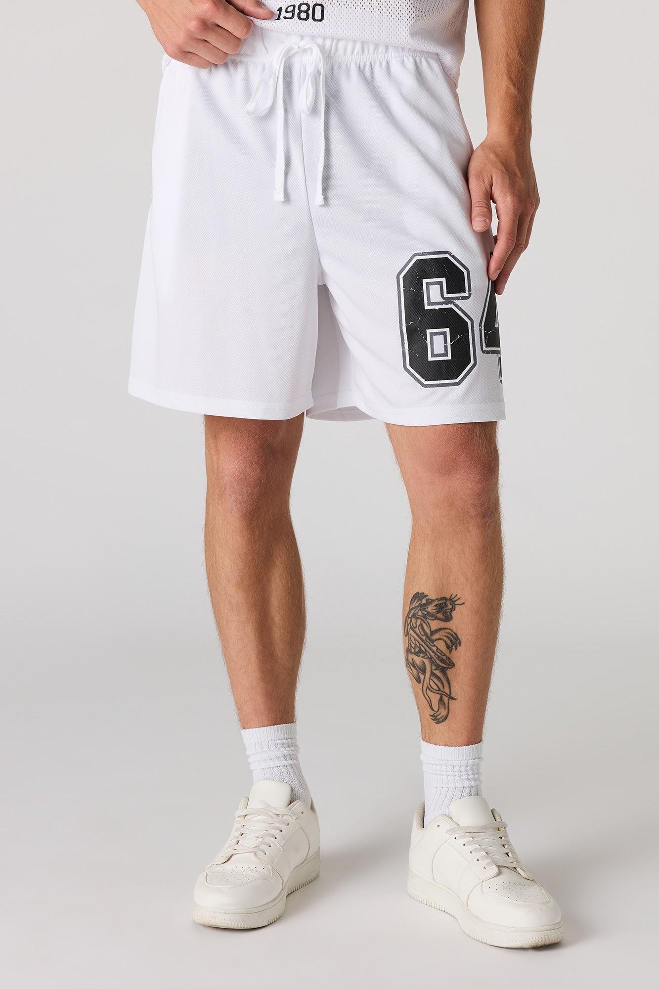 Mesh Graphic Short