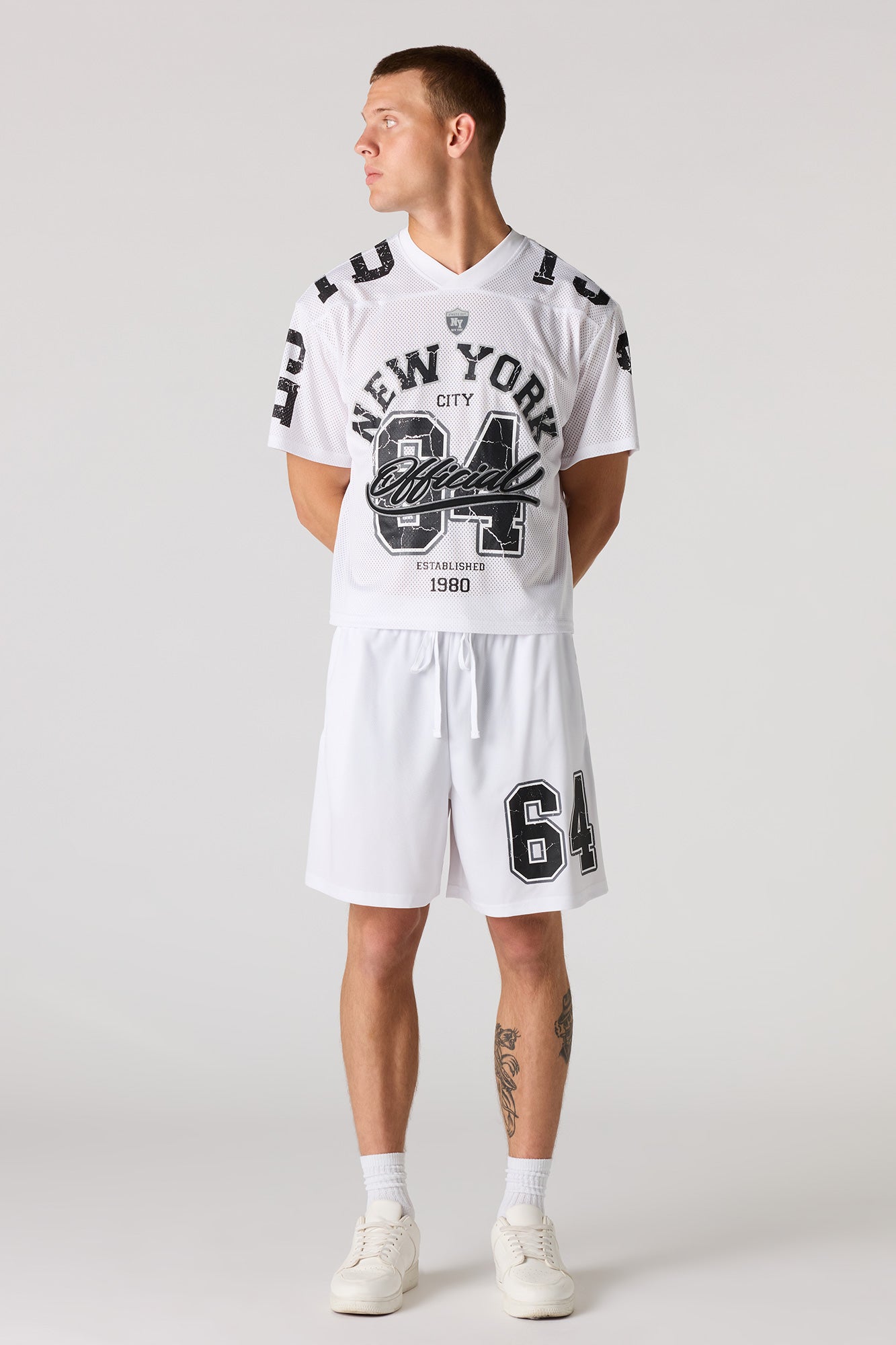 Mesh Graphic Short