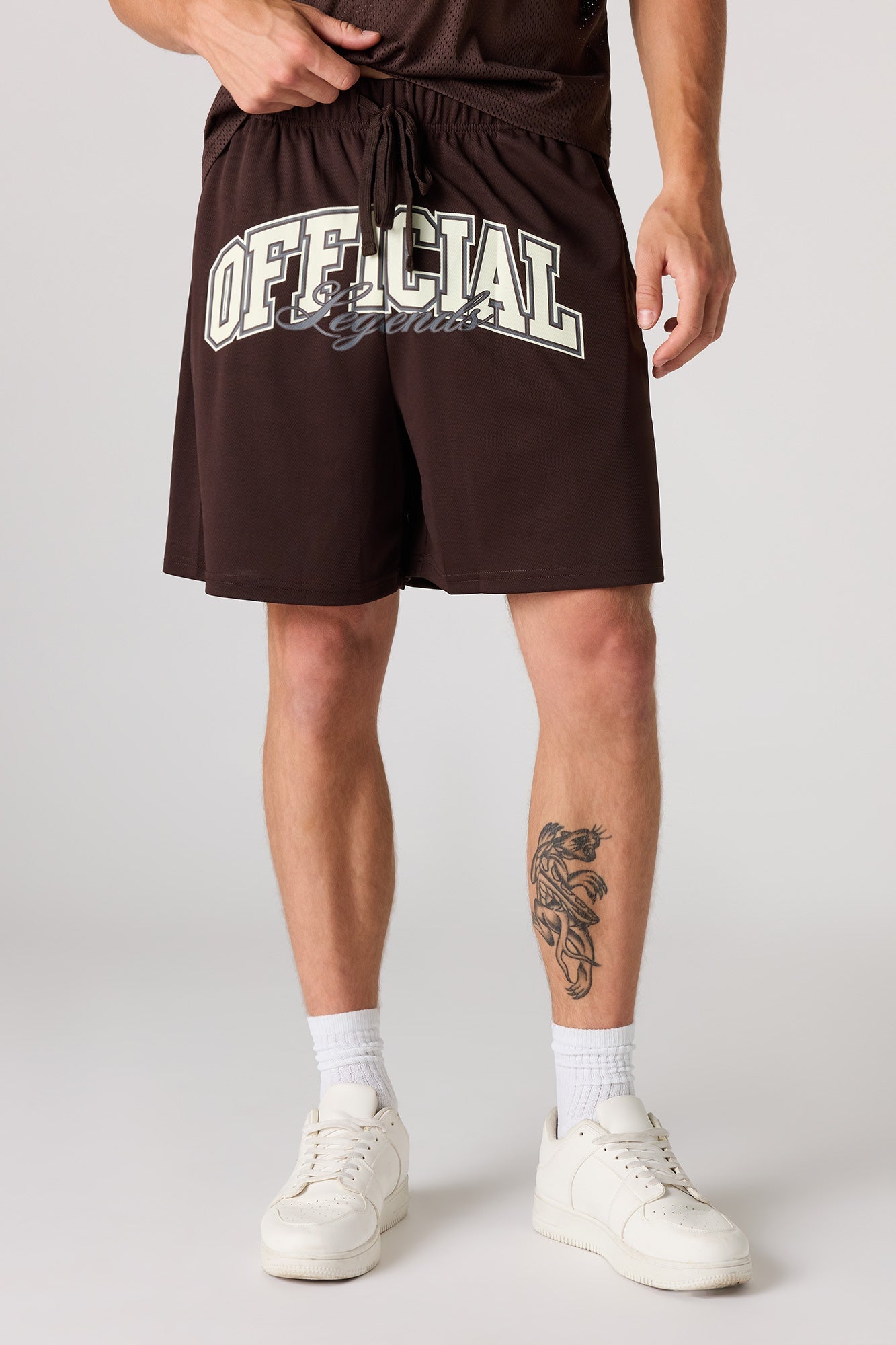 Mesh Graphic Short