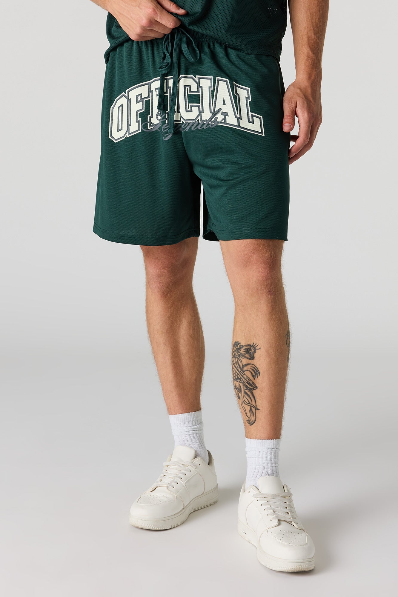 Mesh Graphic Short