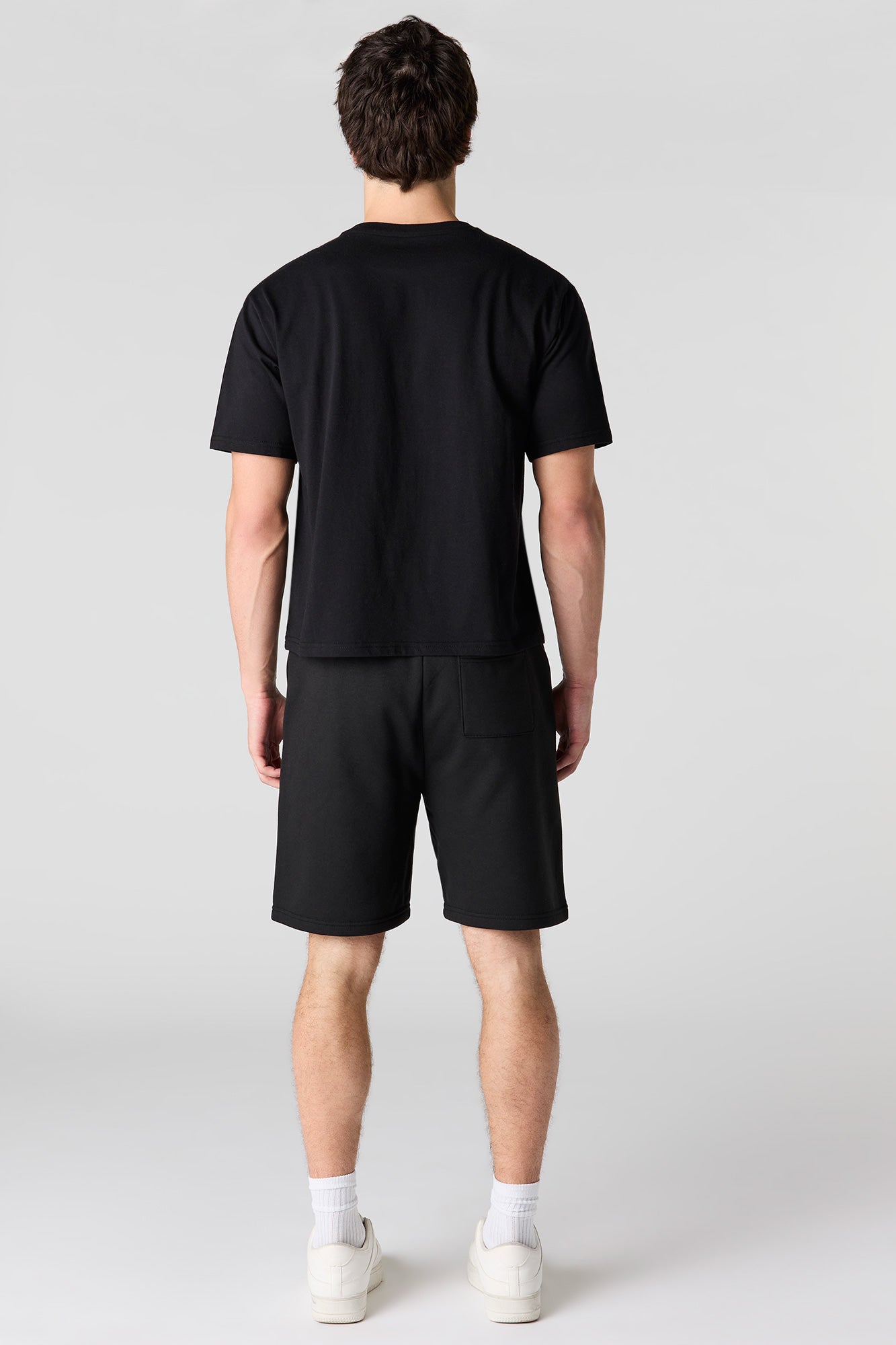 Graphic Fleece Short