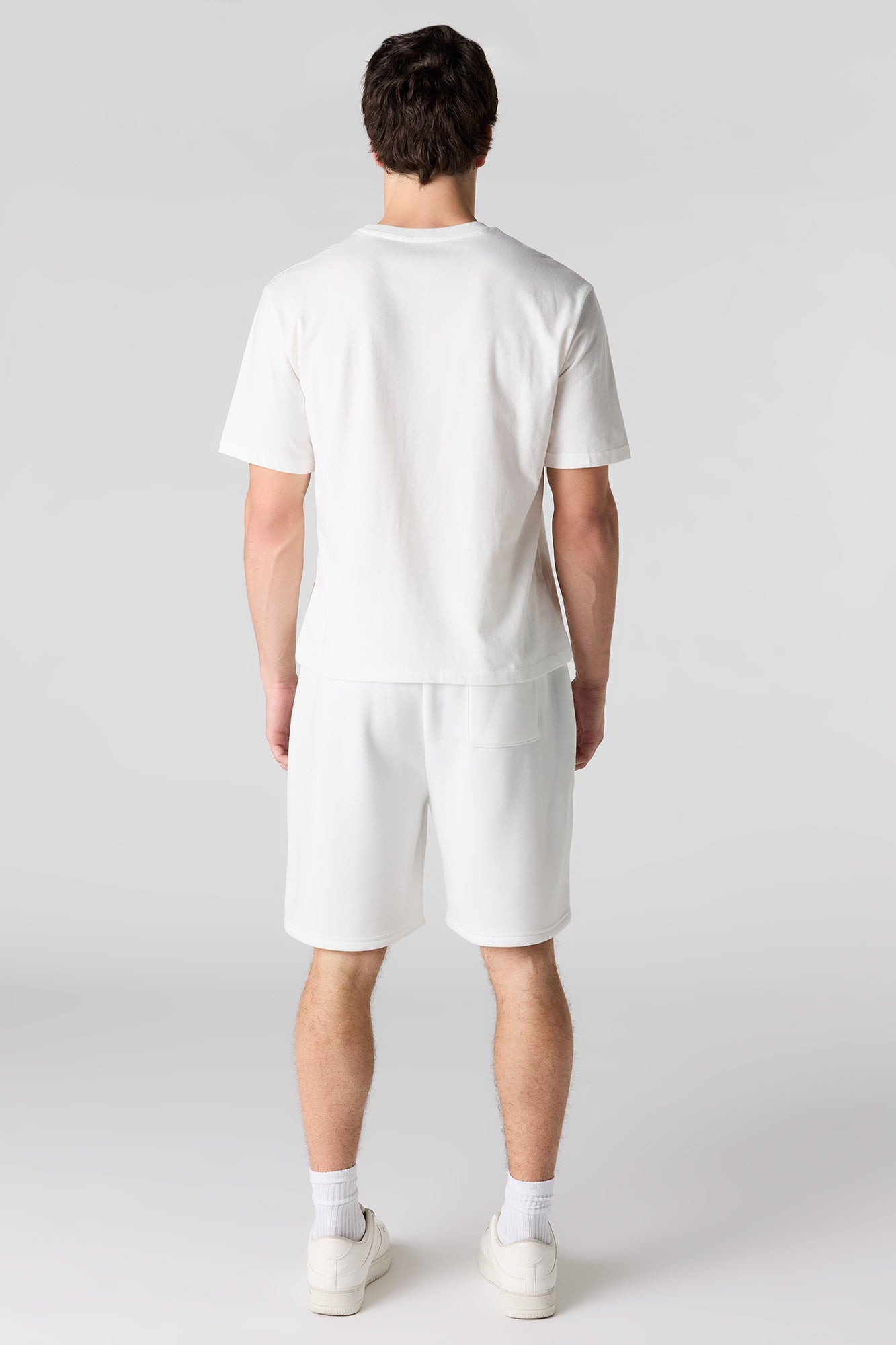 Graphic Fleece Short