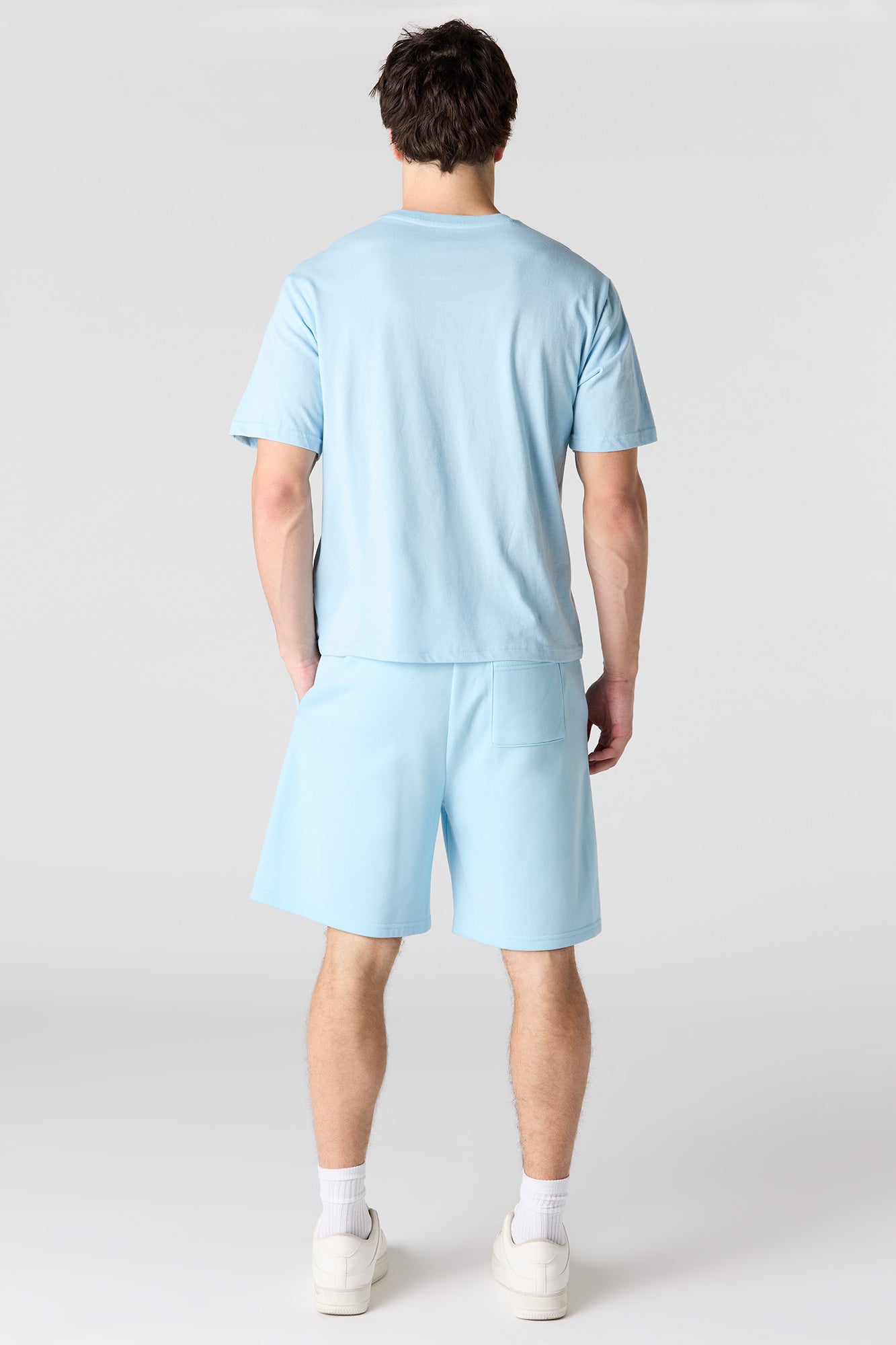 Graphic Fleece Short