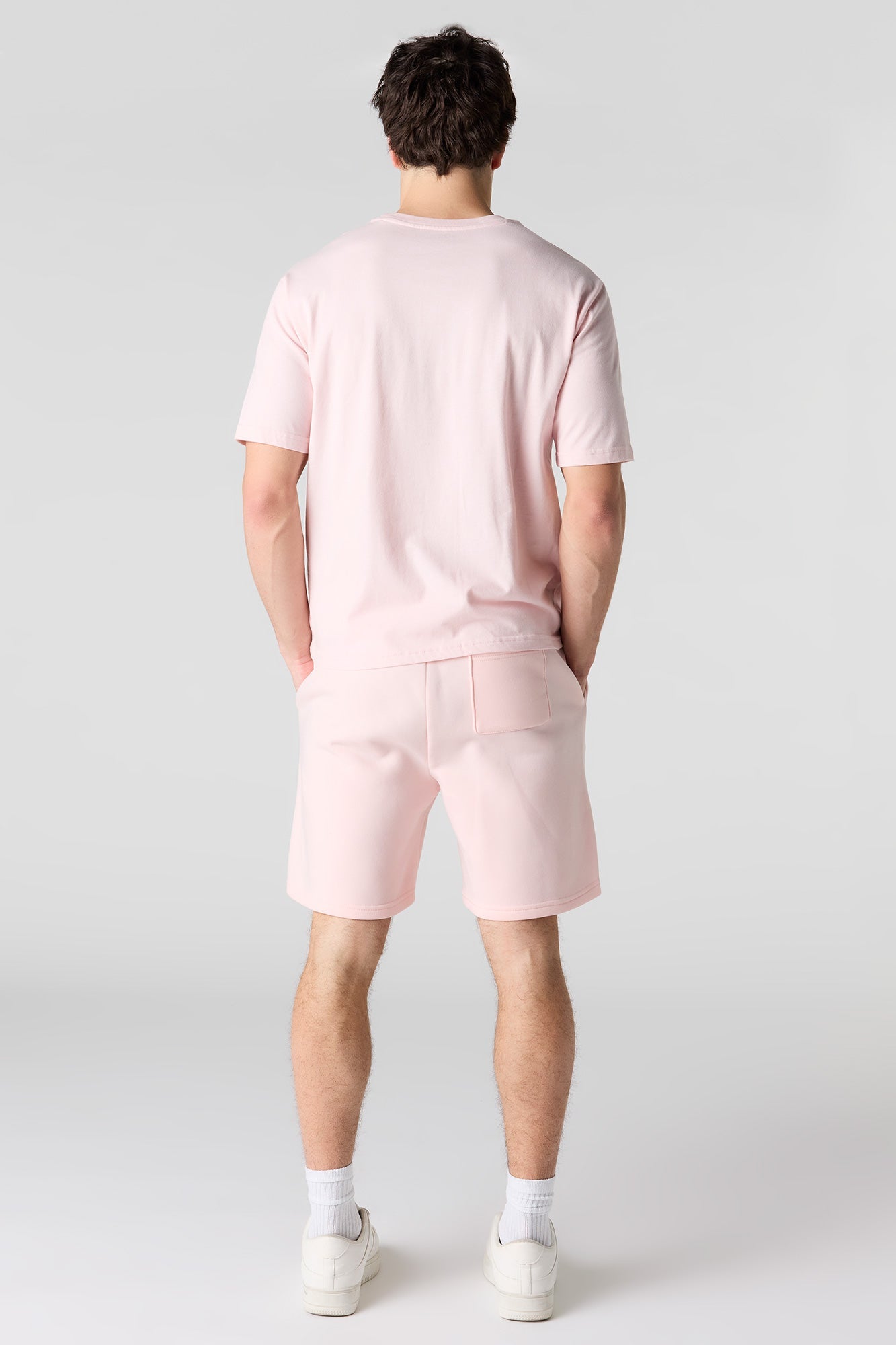 Graphic Fleece Short
