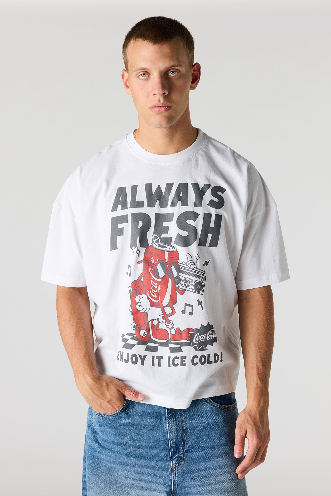 Coca Cola Graphic Boxy T-Shirt