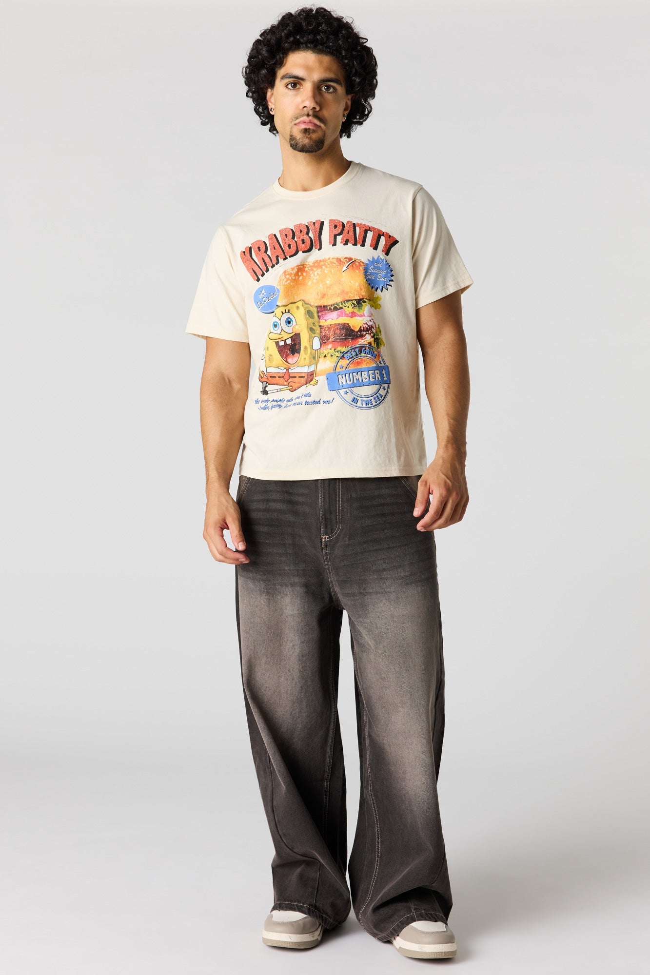 SpongeBob Krabby Patty Graphic T-Shirt