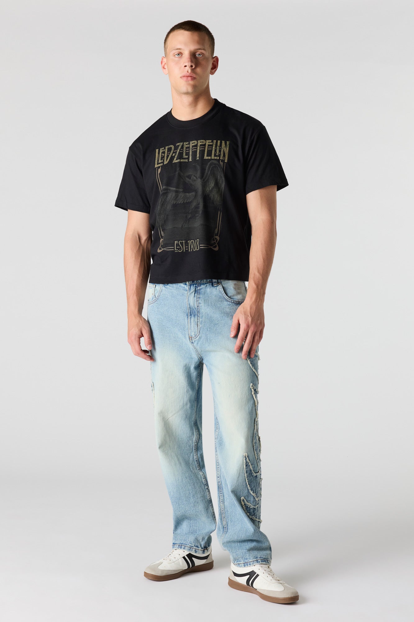 Led Zeppelin Graphic Boxy T-Shirt