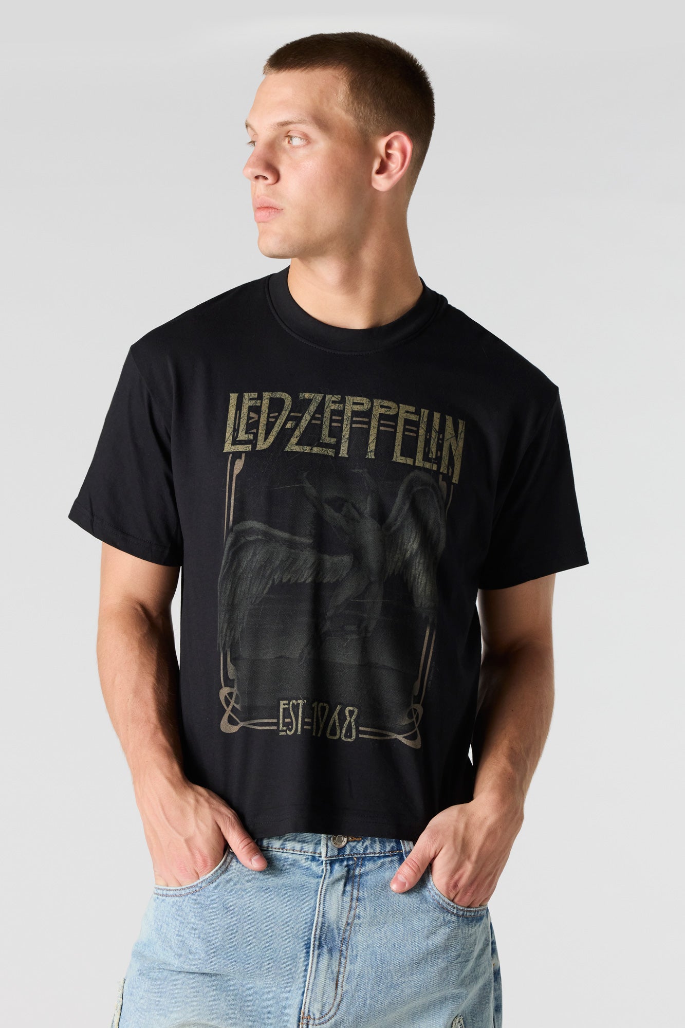 Led Zeppelin Graphic Boxy T-Shirt