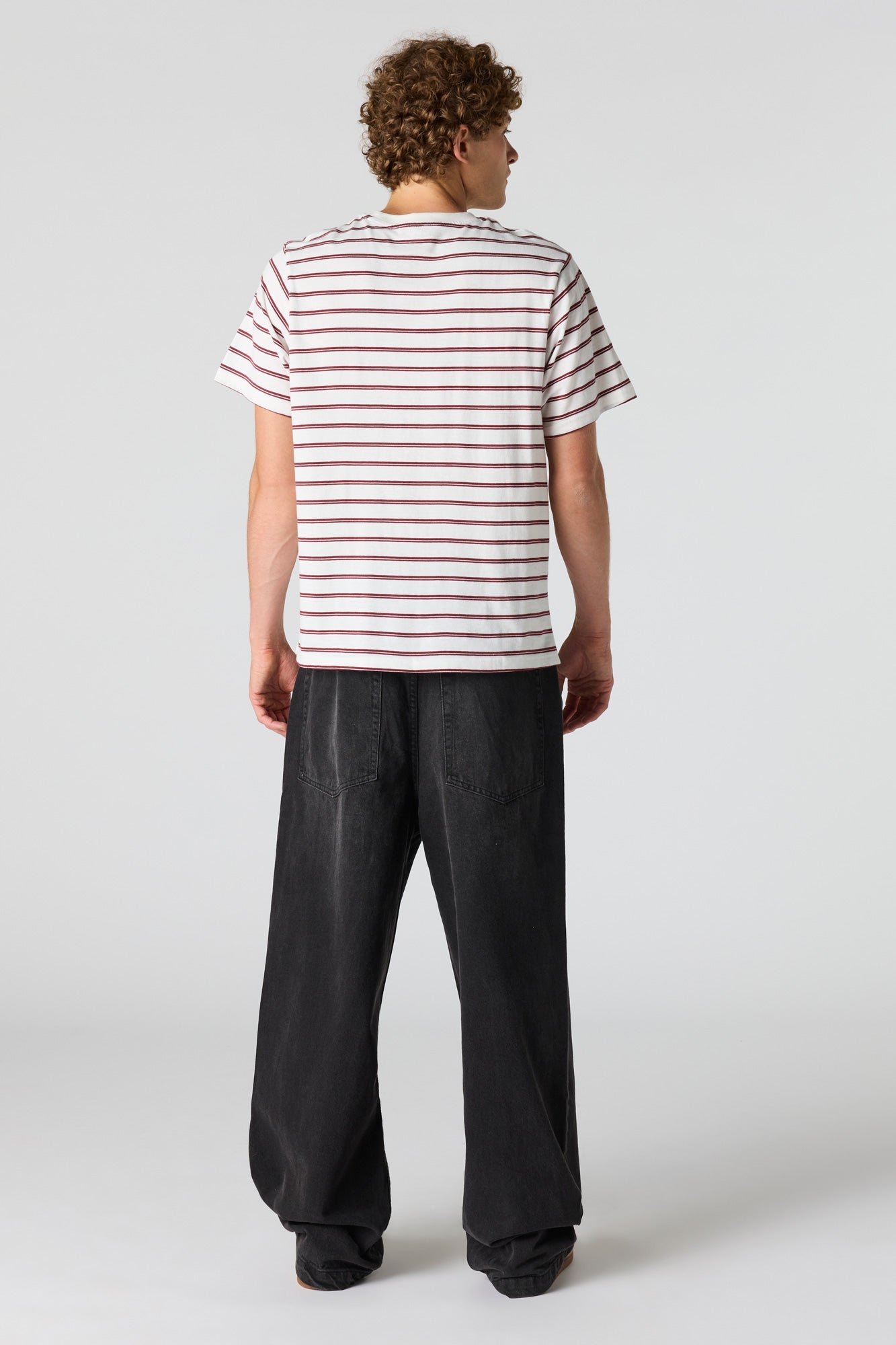 Super Baggy Washed Black Jean