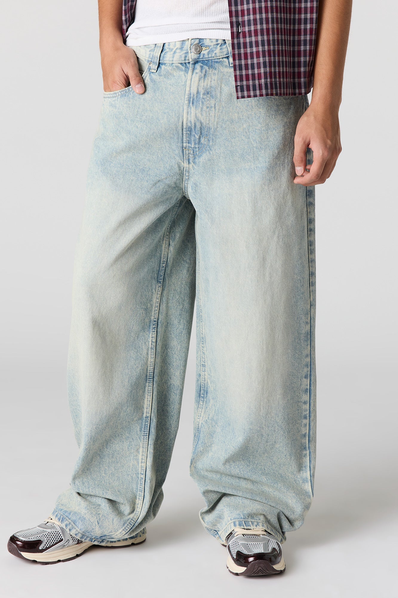 Wide Leg Light Jean