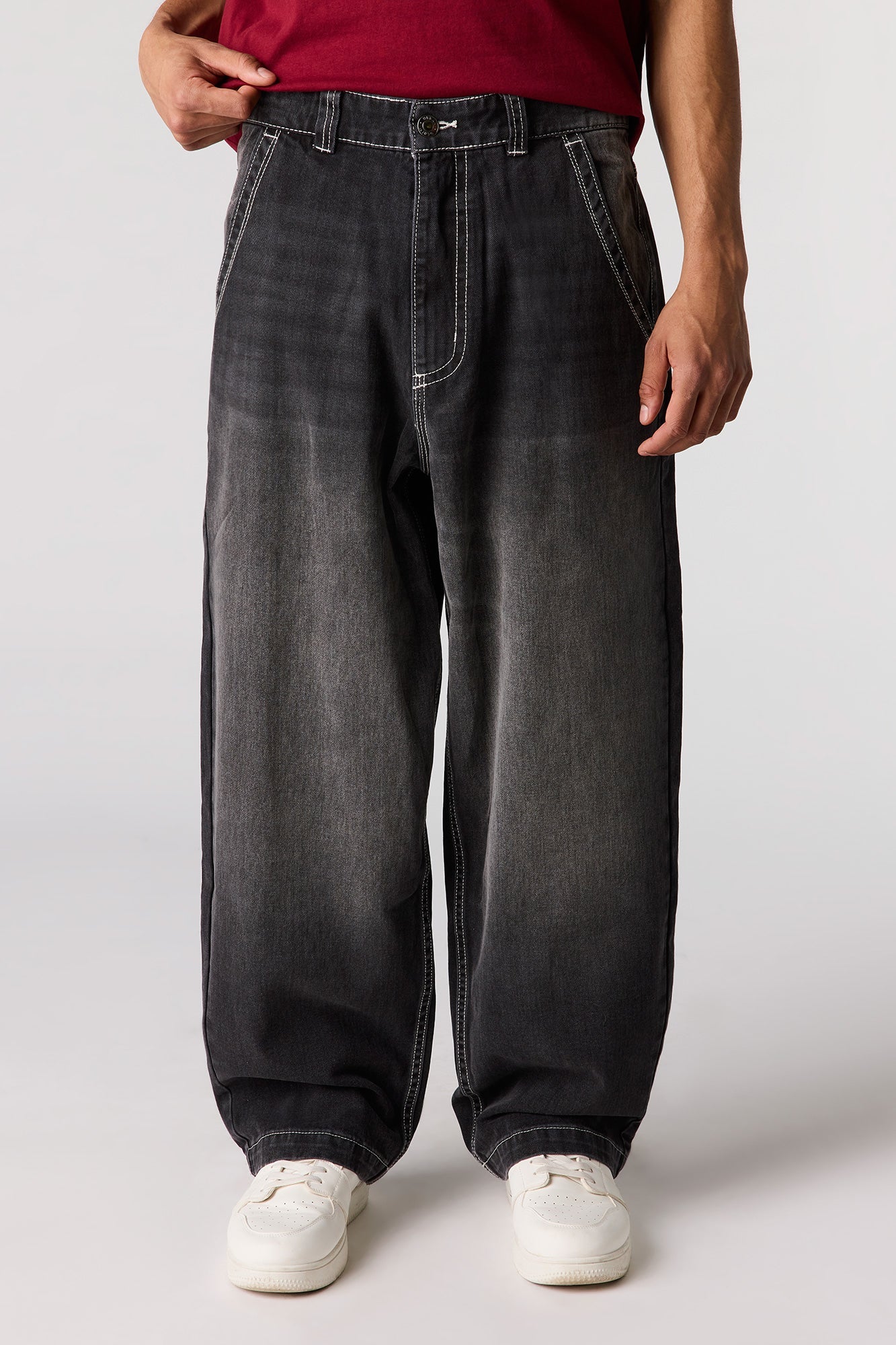 Skater Washed Black Jean