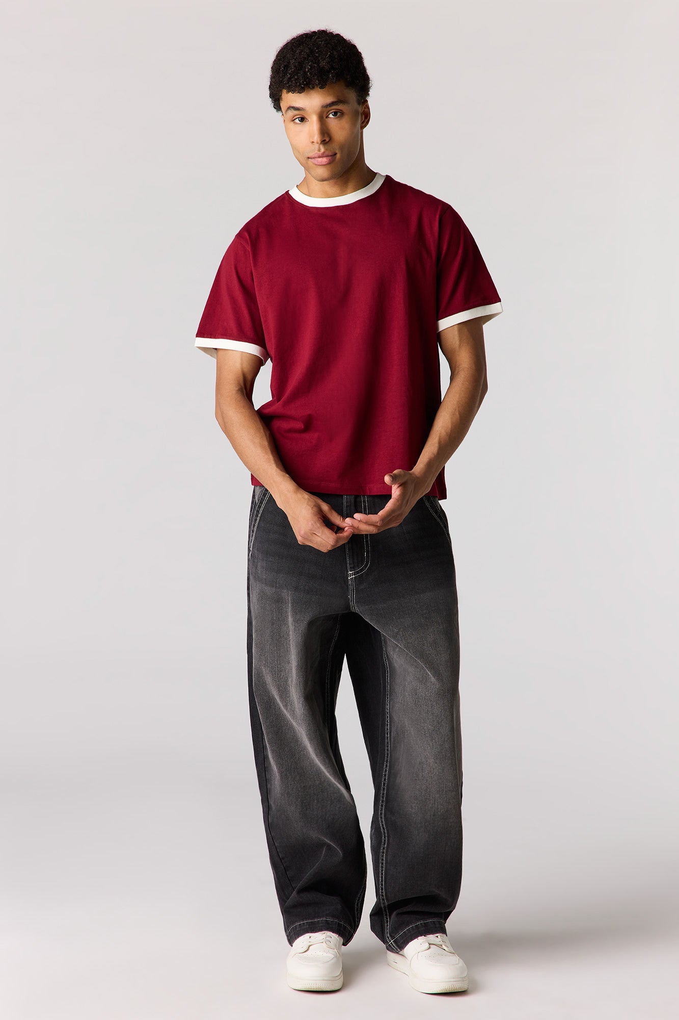 Skater Washed Black Jean