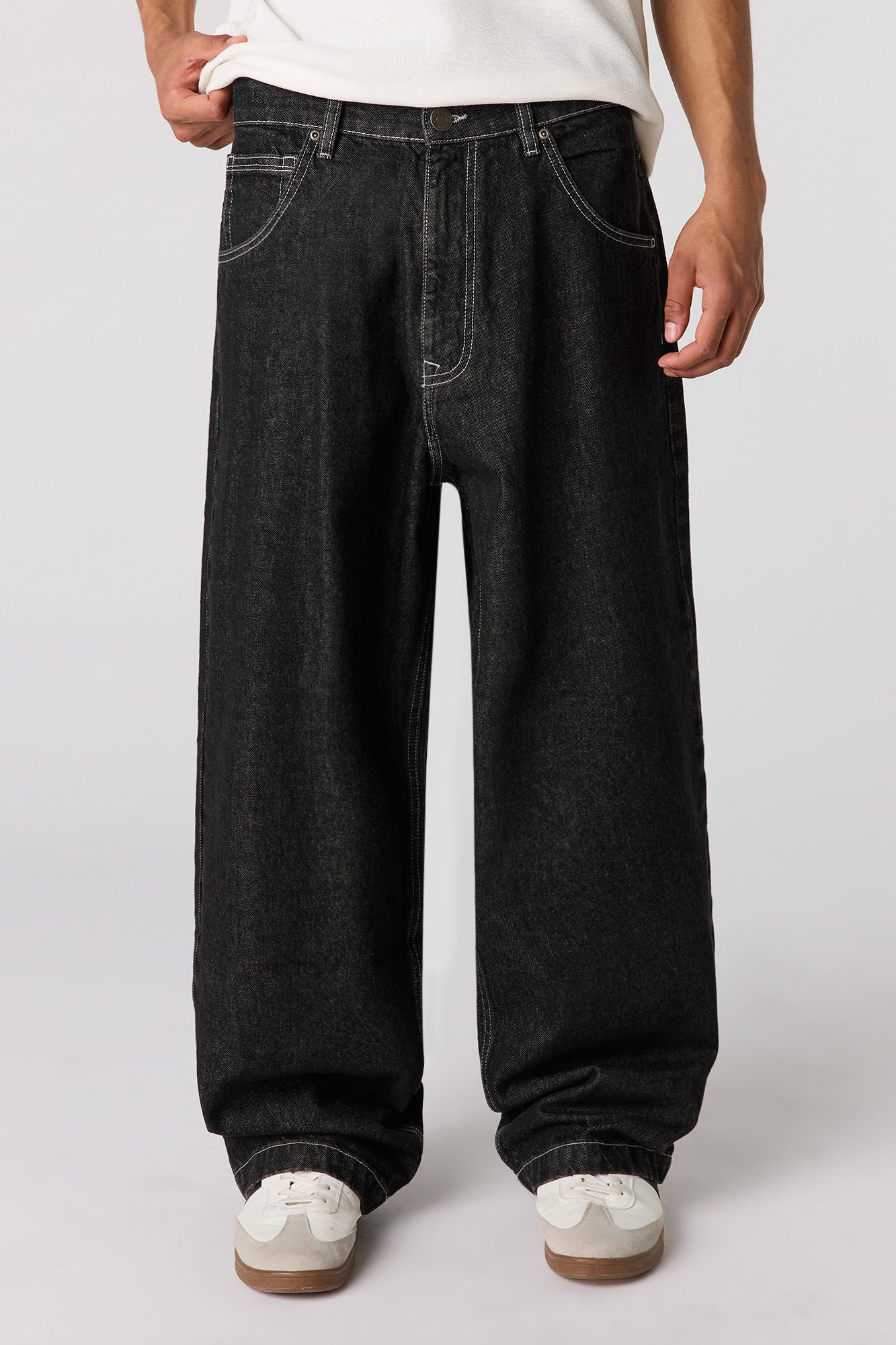 Super Baggy Black Rinse Jean