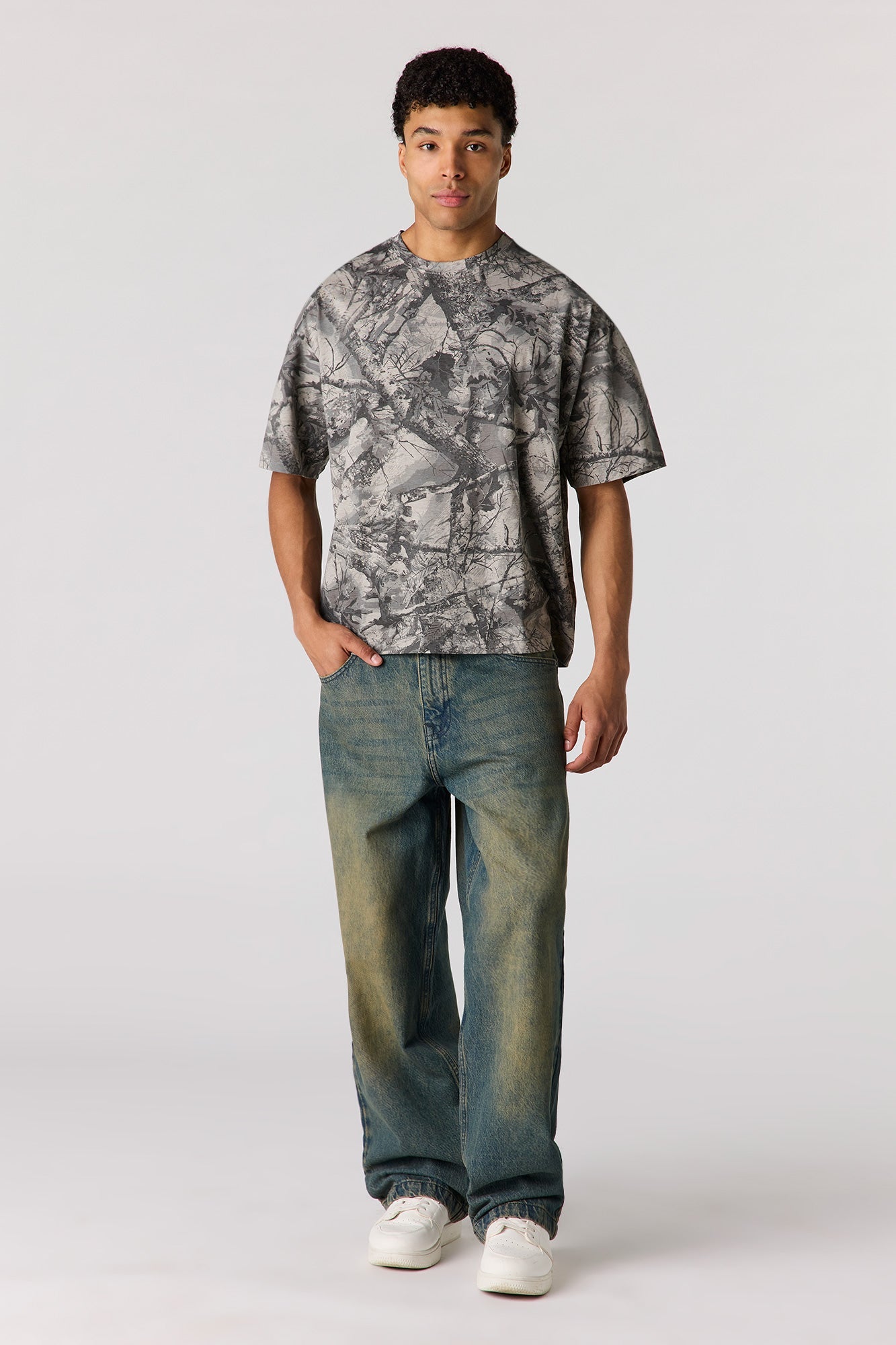 Super Baggy Tinted Dark Jean
